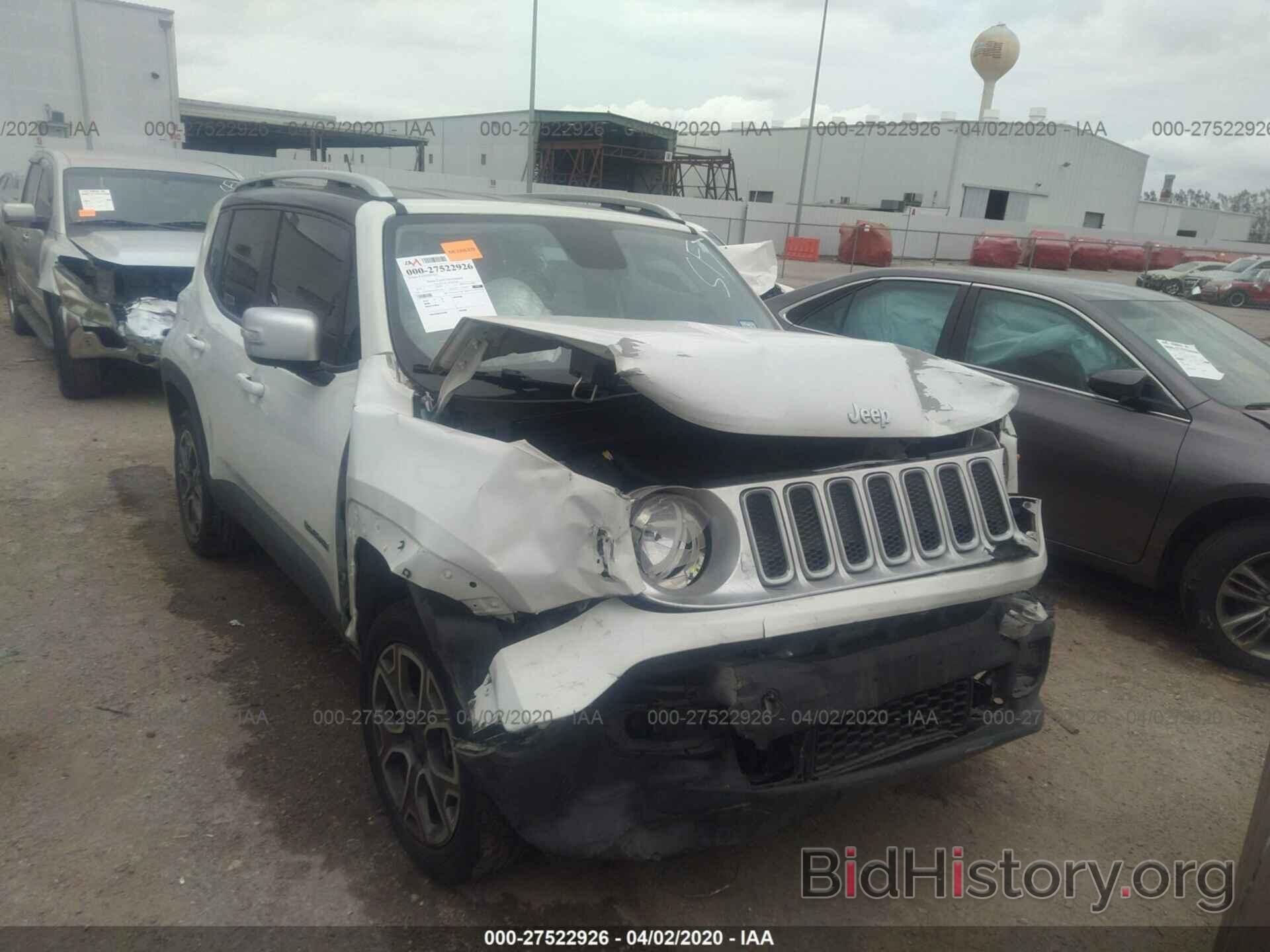 Photo ZACCJBDT6FPC23270 - JEEP RENEGADE 2015