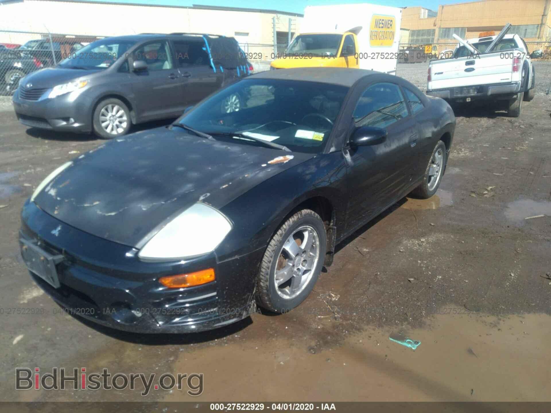 2003 MITSUBISHI ECLIPSE - VIN: 4A3AC44G63E002236 - Фото 2