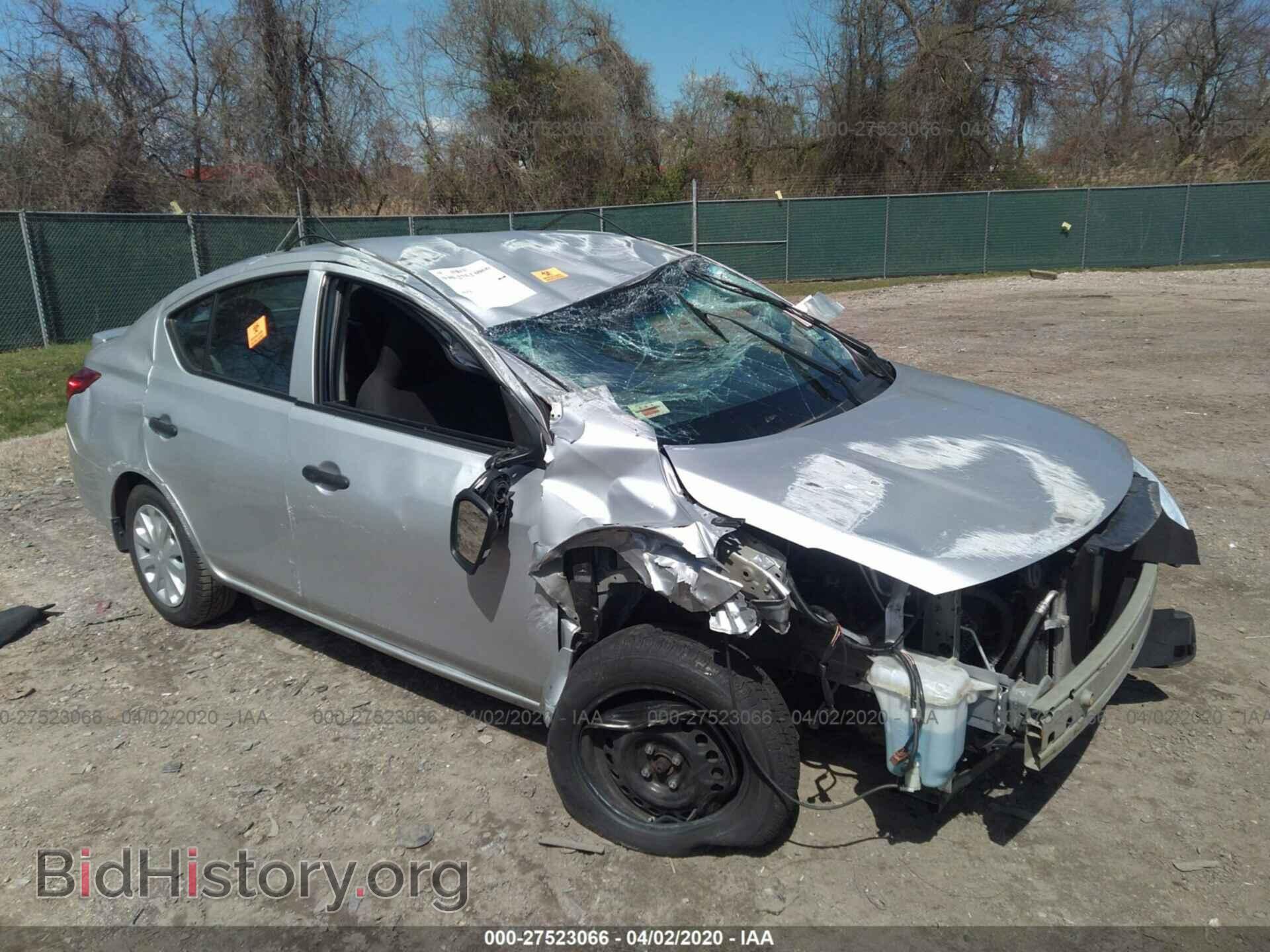 Фотография 3N1CN7AP6GL882889 - NISSAN VERSA 2016