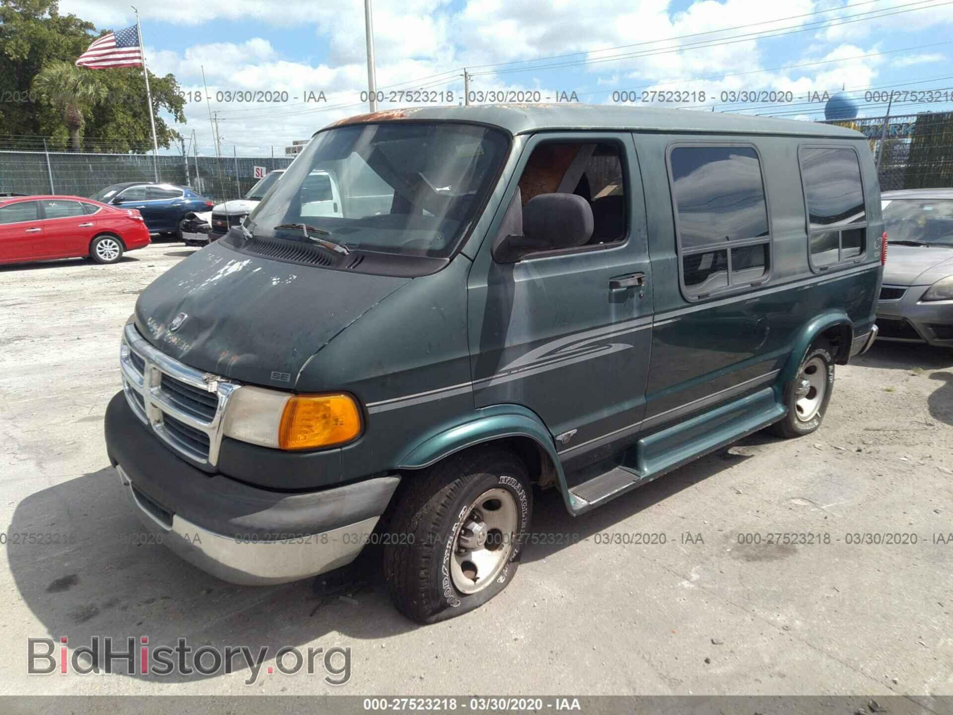 1998 DODGE RAM VAN - VIN: 2B6HB11X9WK145516 - Фото 2
