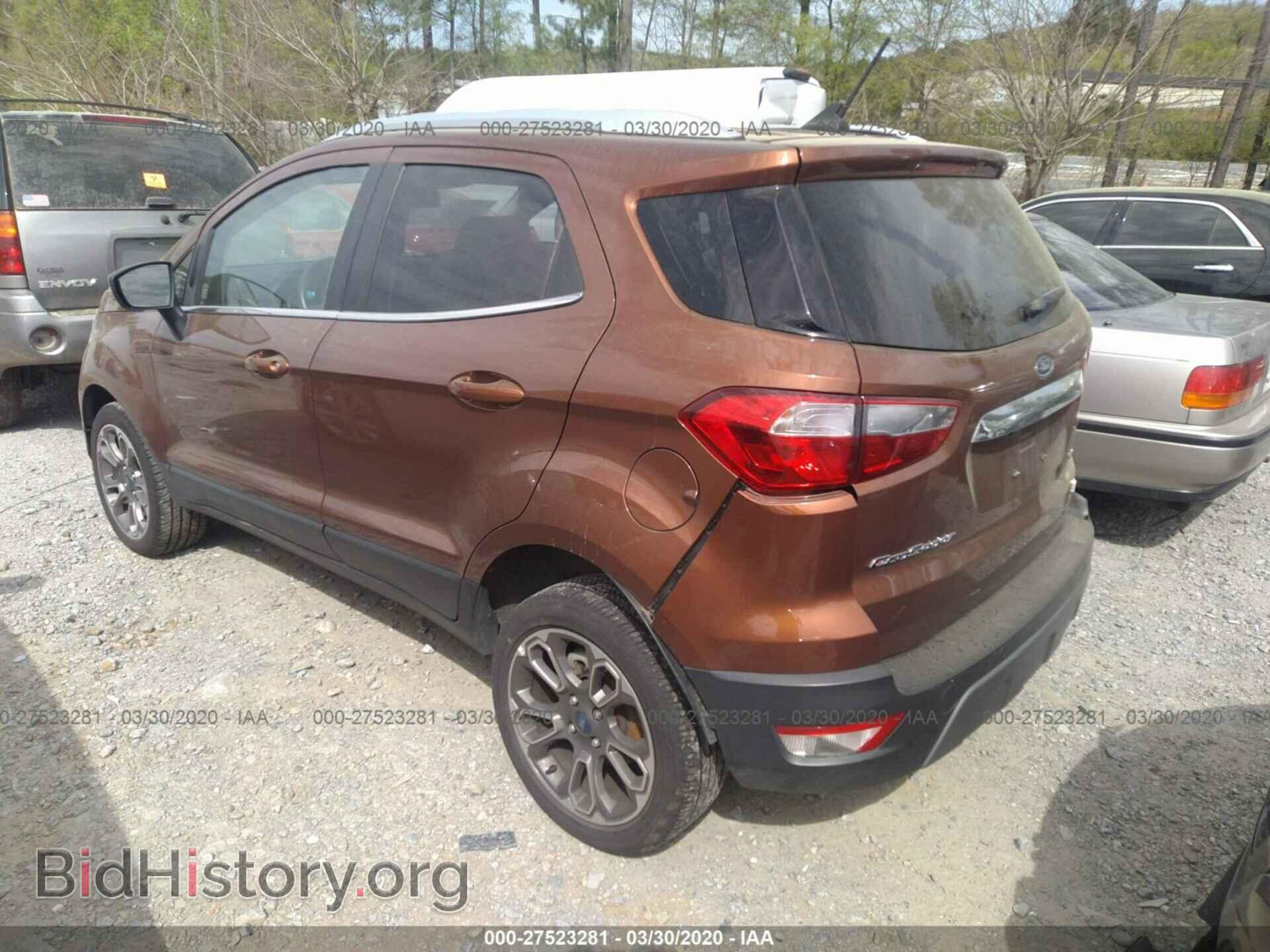 2019 FORD ECOSPORT - VIN: MAJ6S3KL0KC256823 - Фото 3