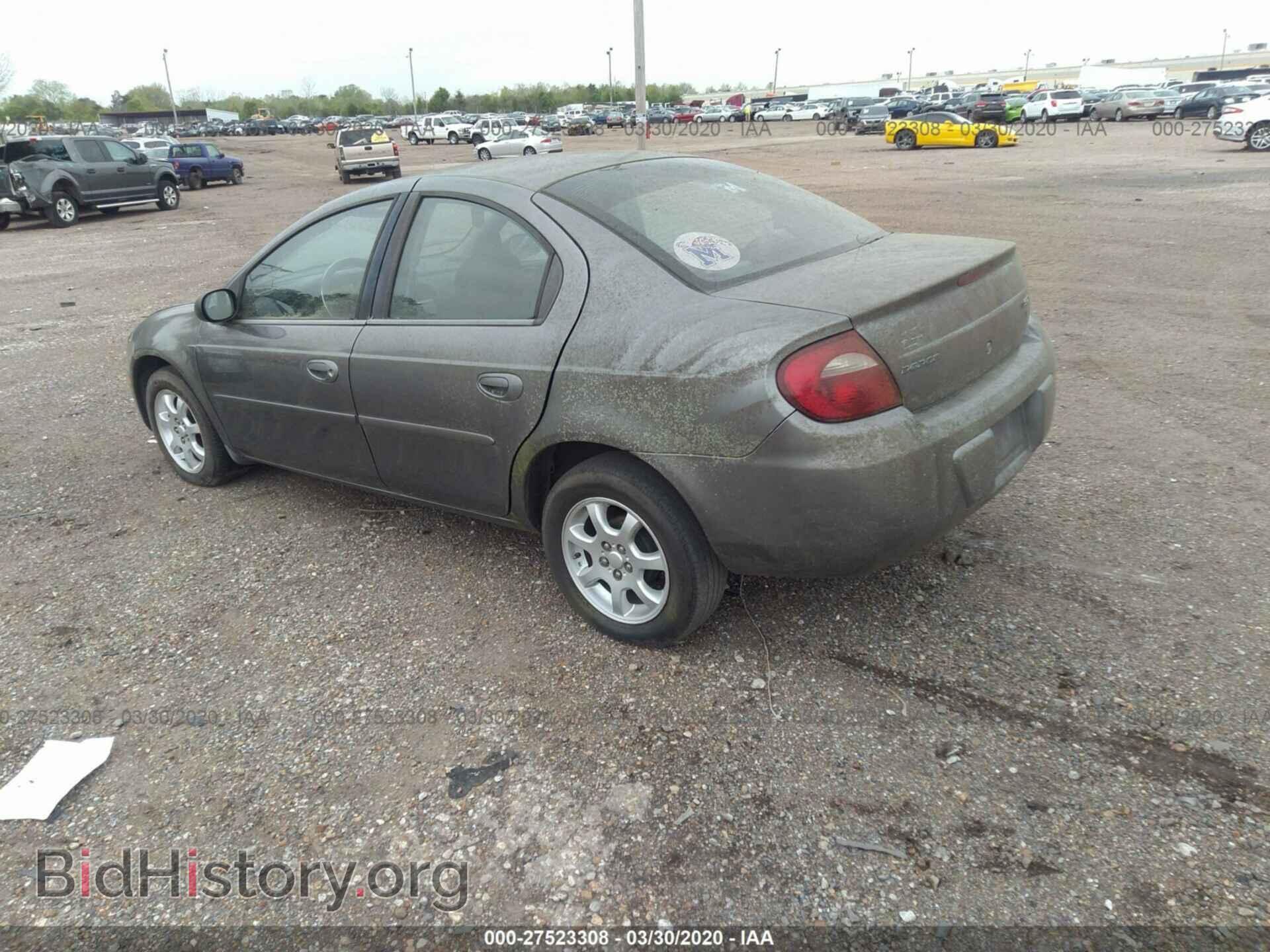 2005 DODGE NEON - VIN: 1B3ES56CX5D245243 - Фото 3