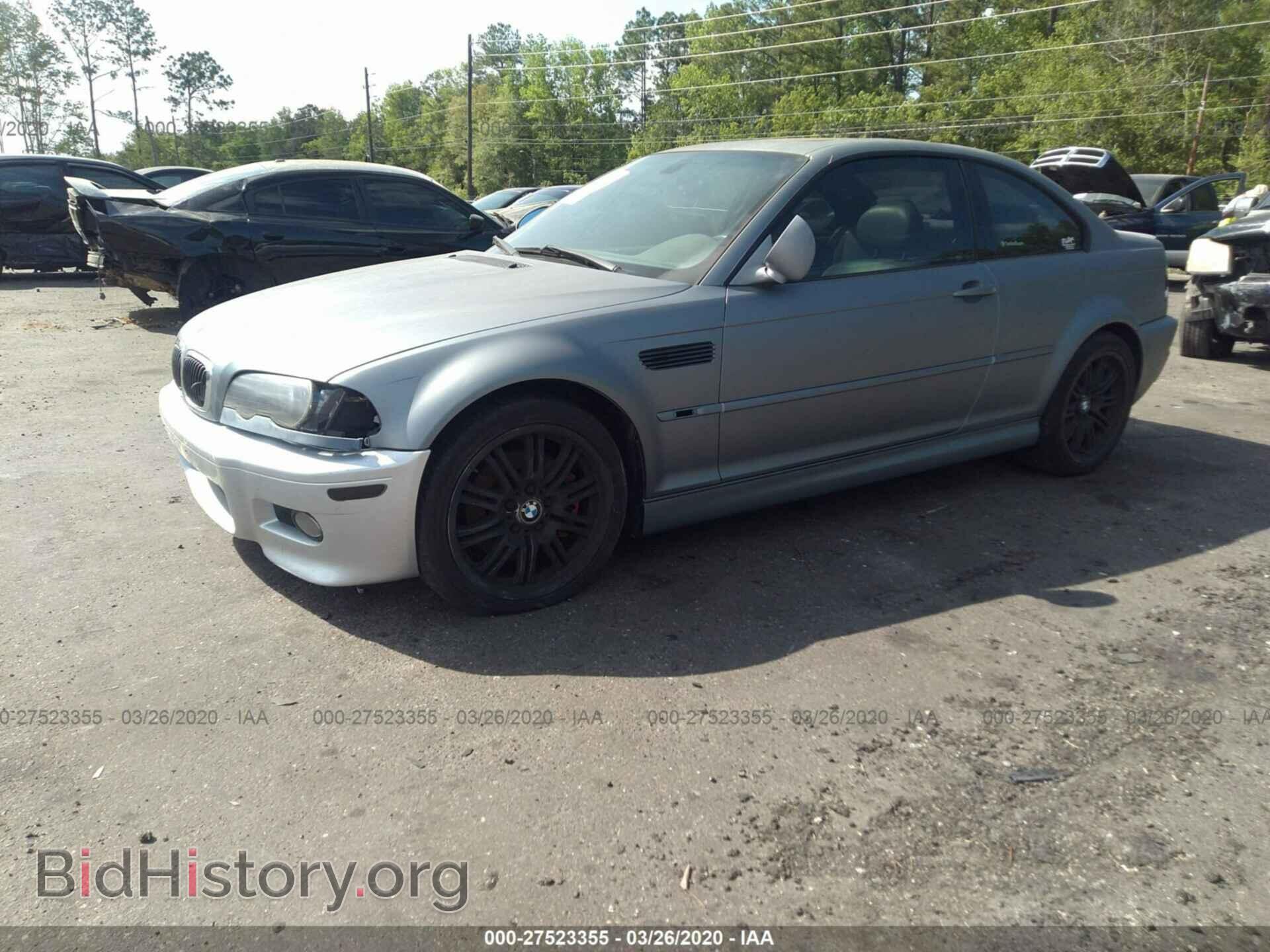 2003 BMW M3 - VIN: WBSBL93443JR21809 - Фото 2