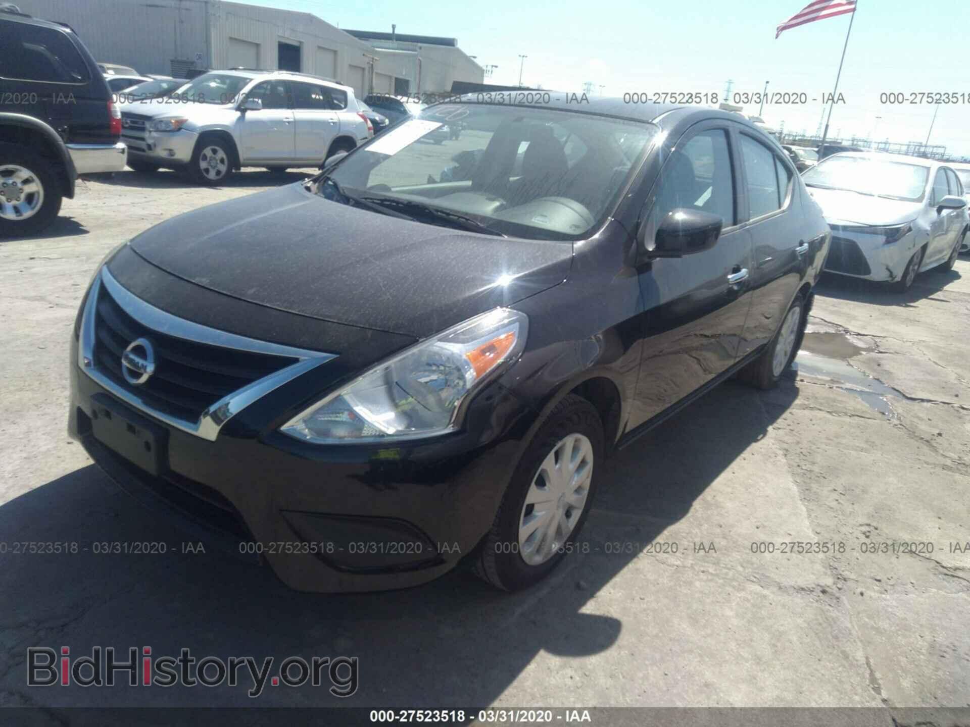 2019 NISSAN VERSA - VIN: 3N1CN7AP2KL840972 - Фото 2