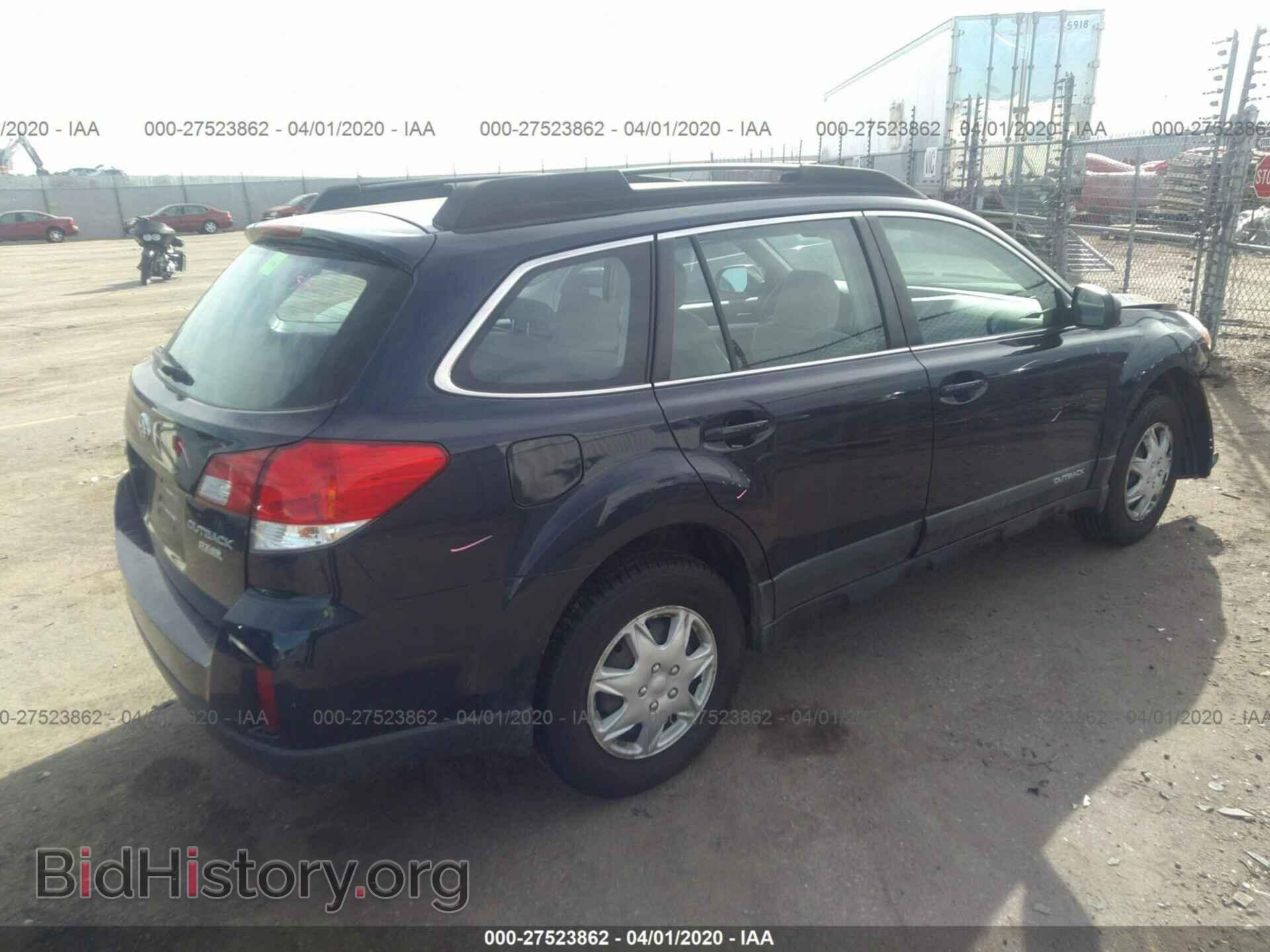 2013 SUBARU OUTBACK - VIN: 4S4BRBAC8D3259807 - Фото 4