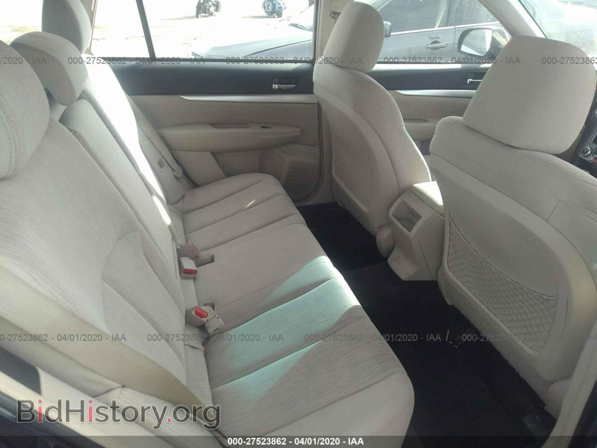 2013 SUBARU OUTBACK - VIN: 4S4BRBAC8D3259807 - Фото 8