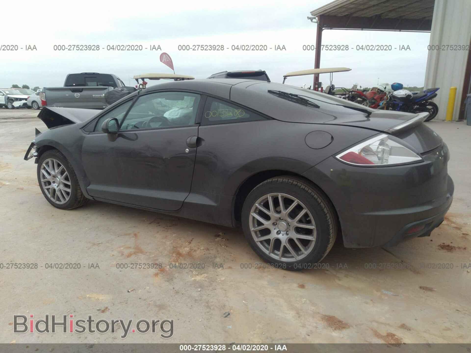 2012 MITSUBISHI ECLIPSE - VIN: 4A31K5DF9CE001582 - Фото 3