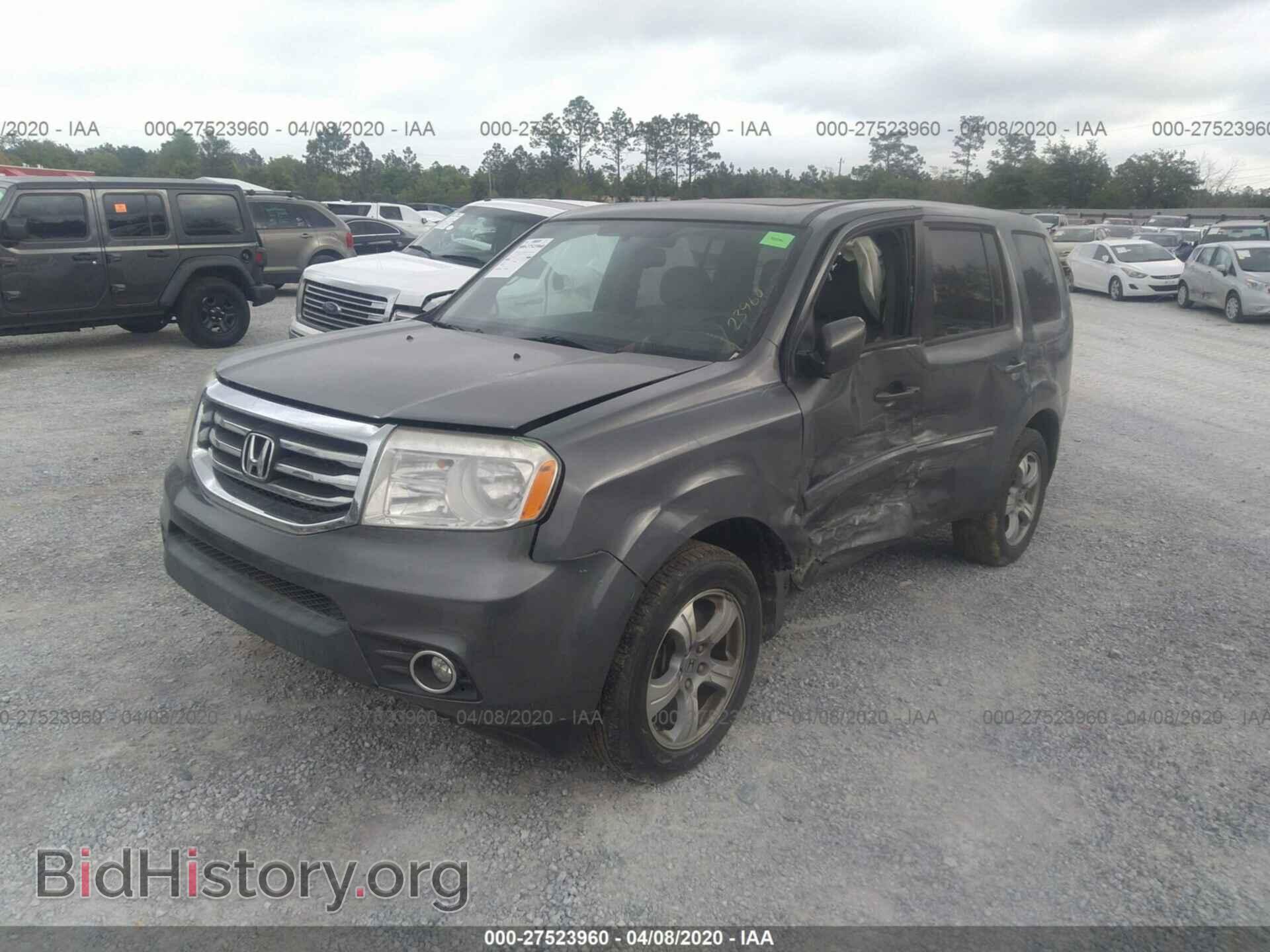 2013 HONDA PILOT - VIN: 5FNYF3H68DB022427 - Фото 2