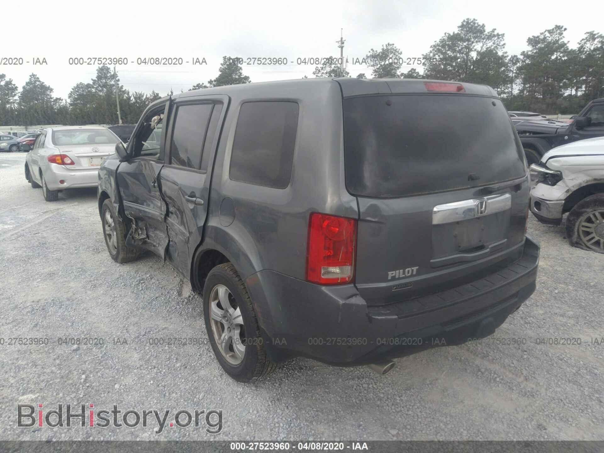 2013 HONDA PILOT - VIN: 5FNYF3H68DB022427 - Фото 3