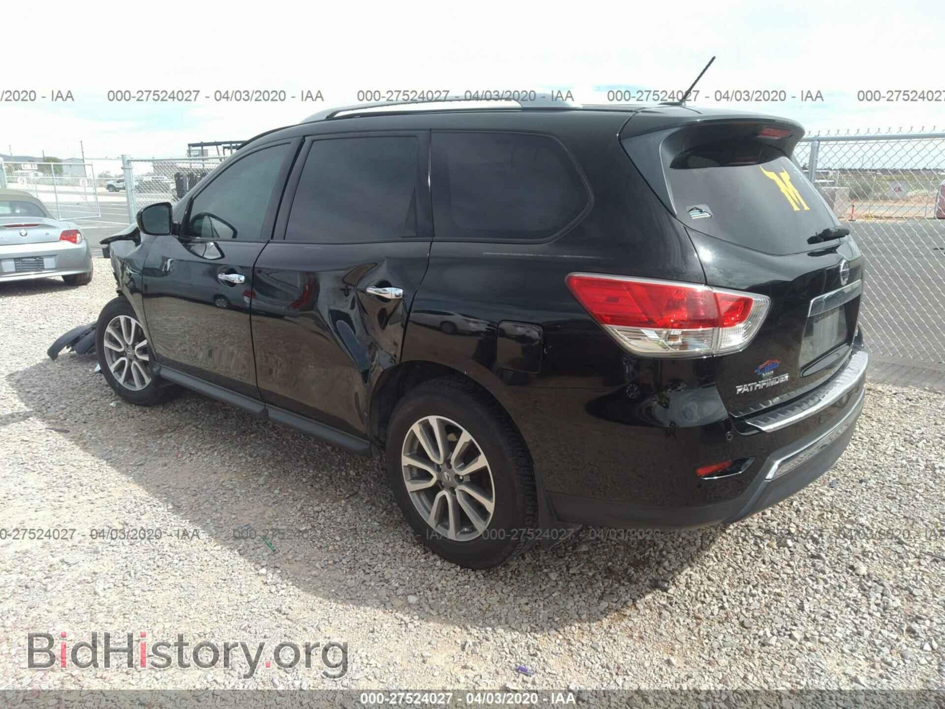 2014 NISSAN PATHFINDER - VIN: 5N1AR2MNXEC648832 - Фото 3