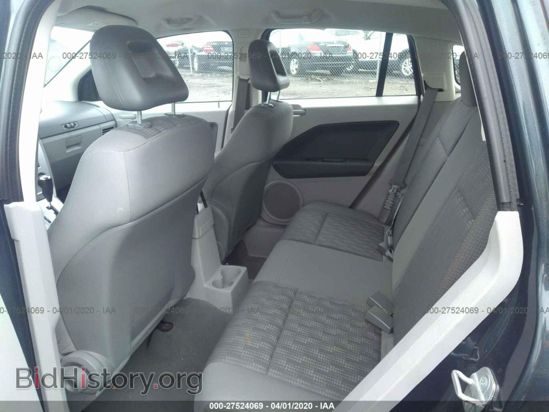 2007 DODGE CALIBER - VIN: 1B3HB48B77D280479 - Фото 8