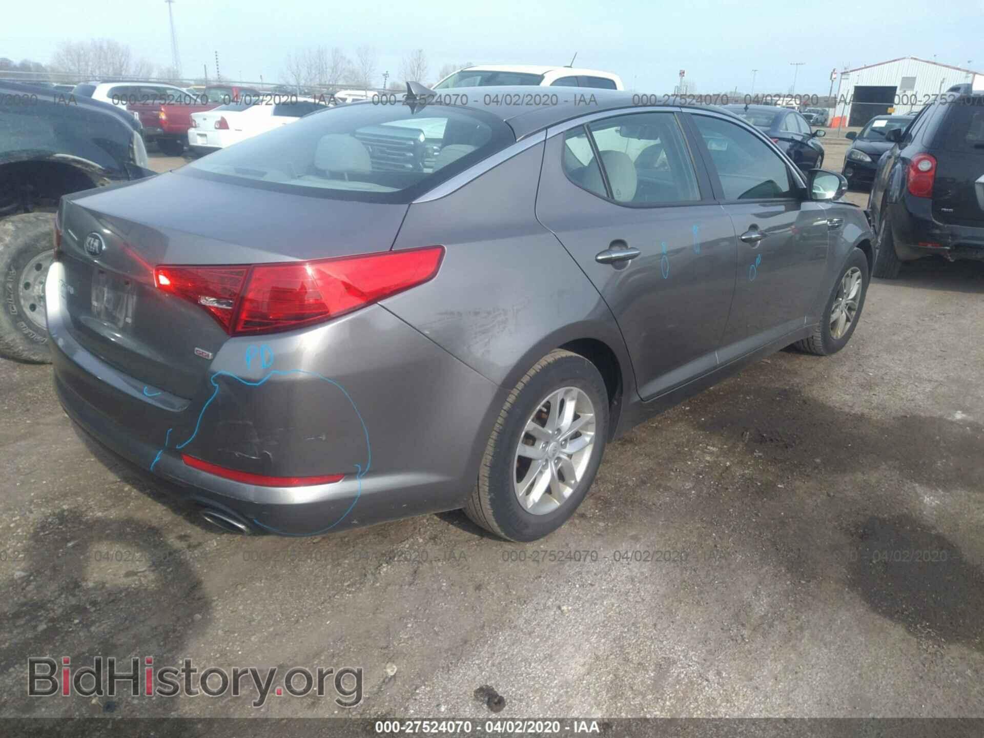 2013 KIA OPTIMA - VIN: 5XXGM4A73DG241268 - Photo 4