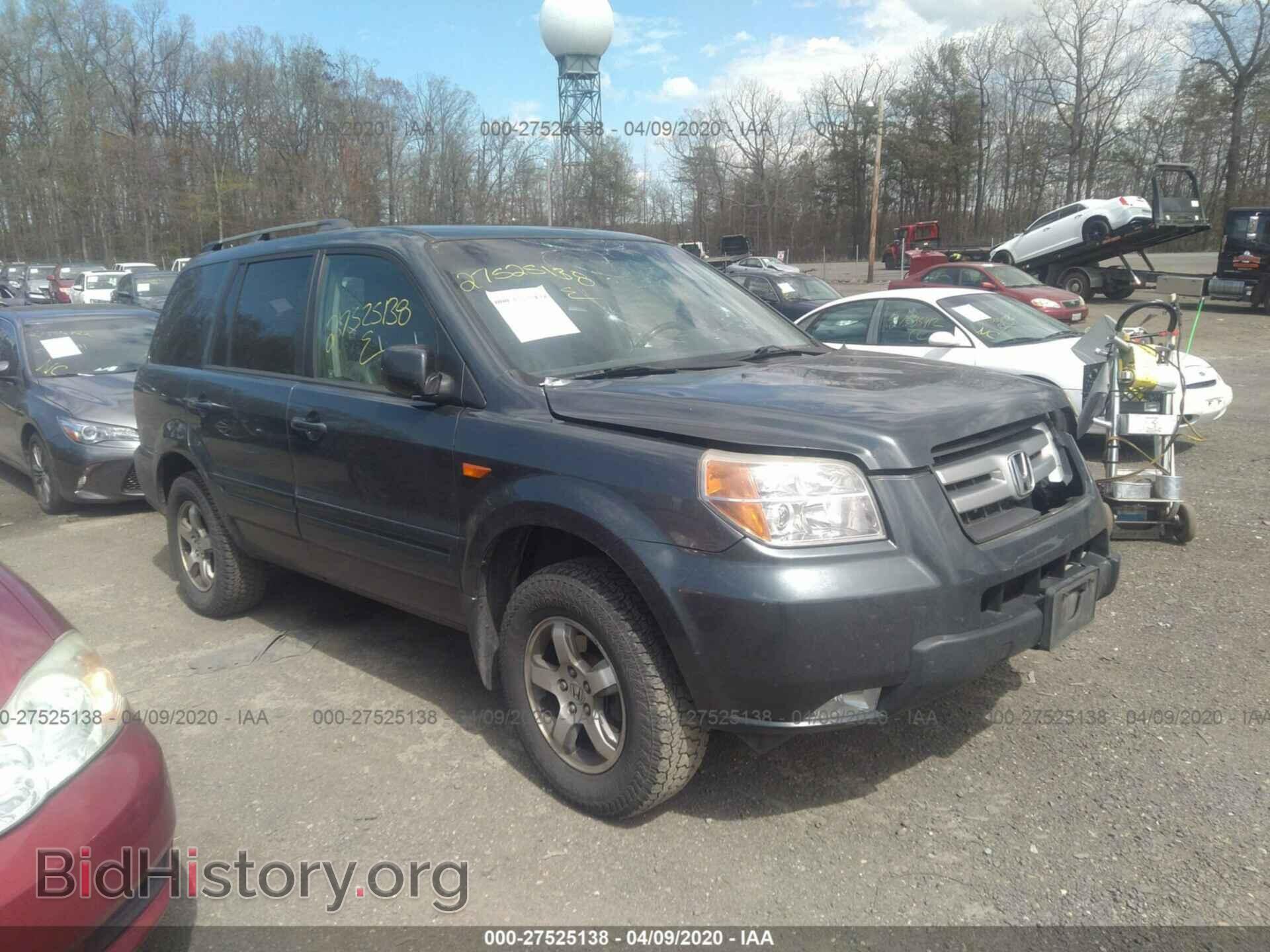 Фотография 5FNYF18756B015385 - HONDA PILOT 2006