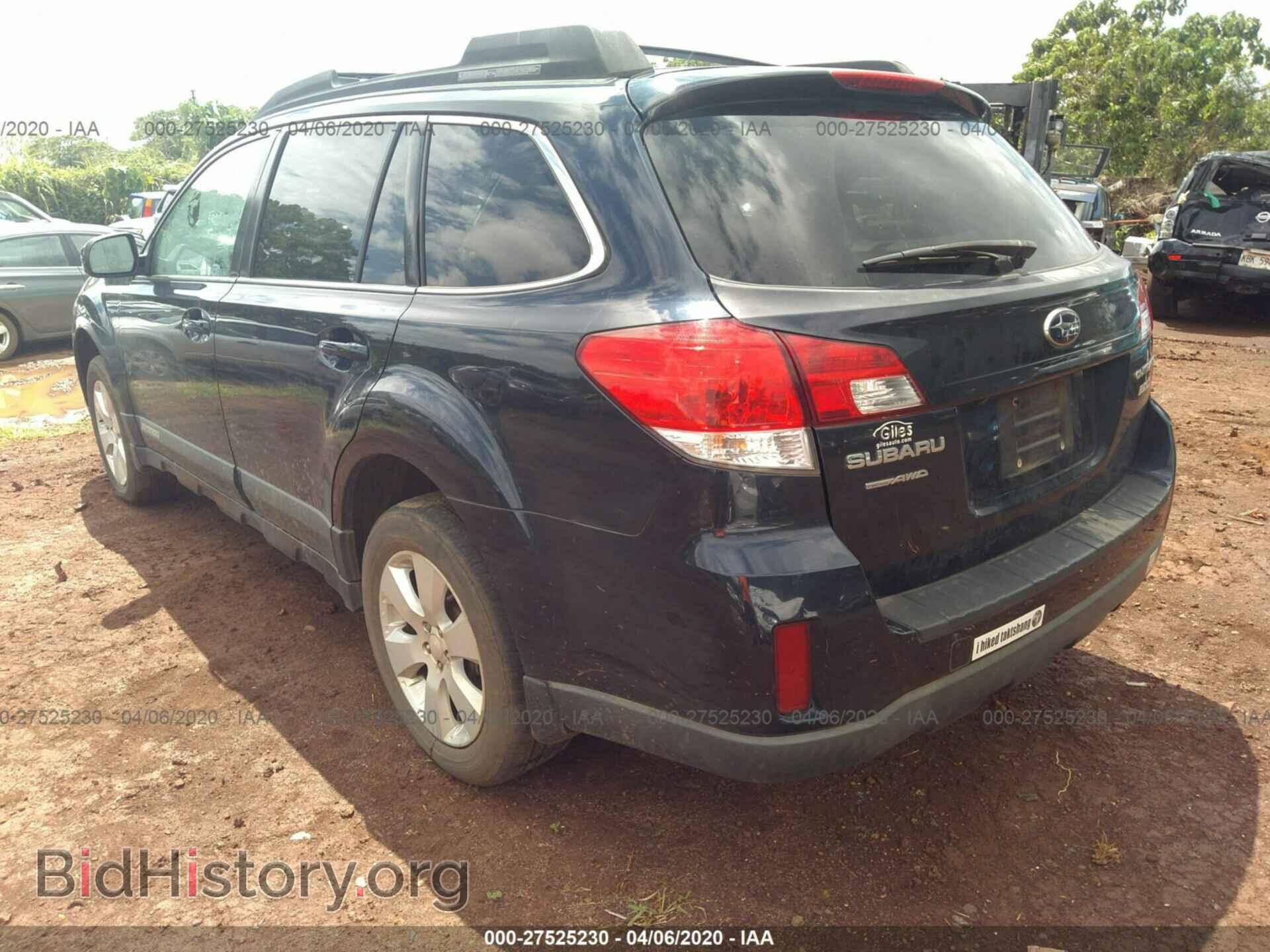 2012 SUBARU OUTBACK - VIN: 4S4BRBGC9C3251544 - Фото 3