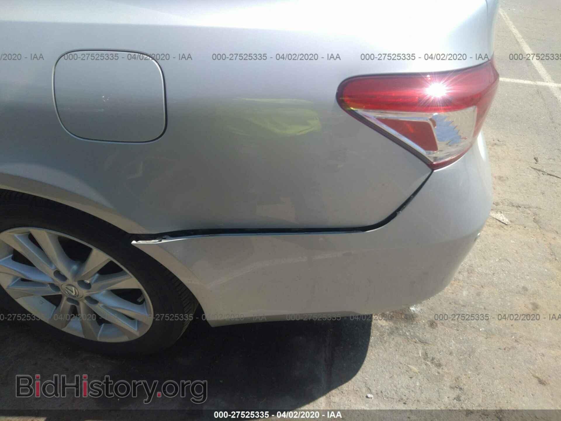 2012 LEXUS ES 350 - VIN: JTHBK1EG2C2498854 - Фото 6