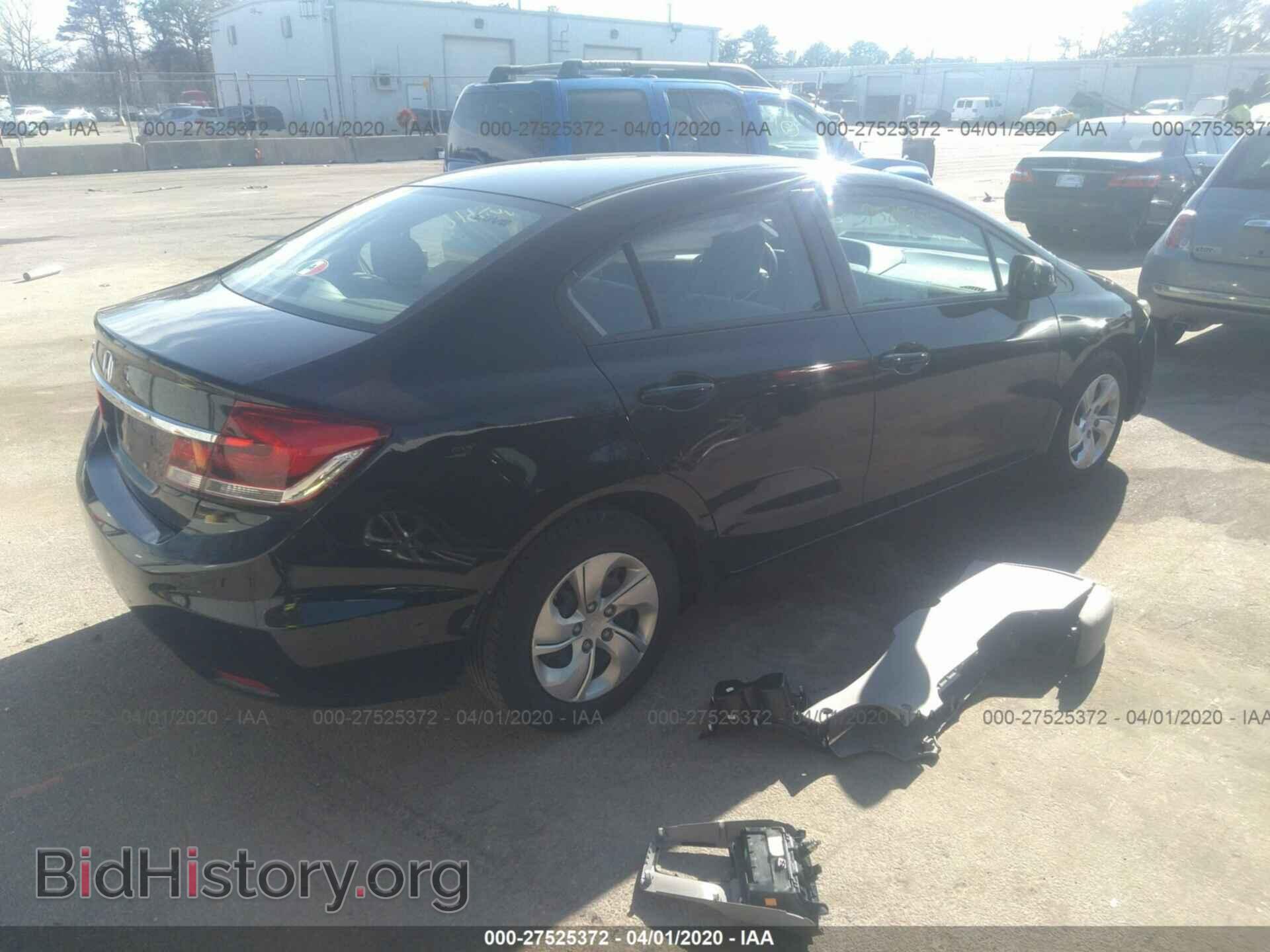 2013 HONDA CIVIC - VIN: 19XFB2F59DE218941 - Фото 4