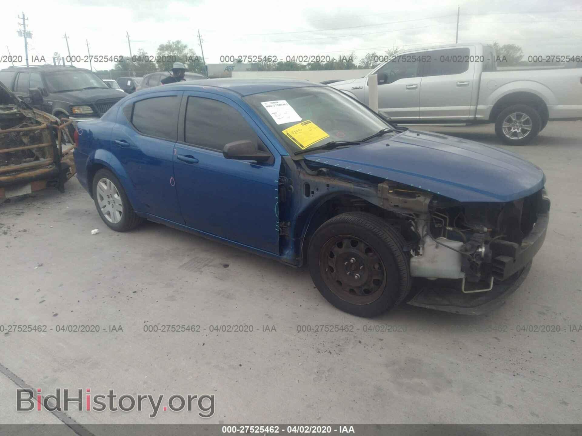 Photo 1C3CDZAB3EN143707 - DODGE AVENGER 2014