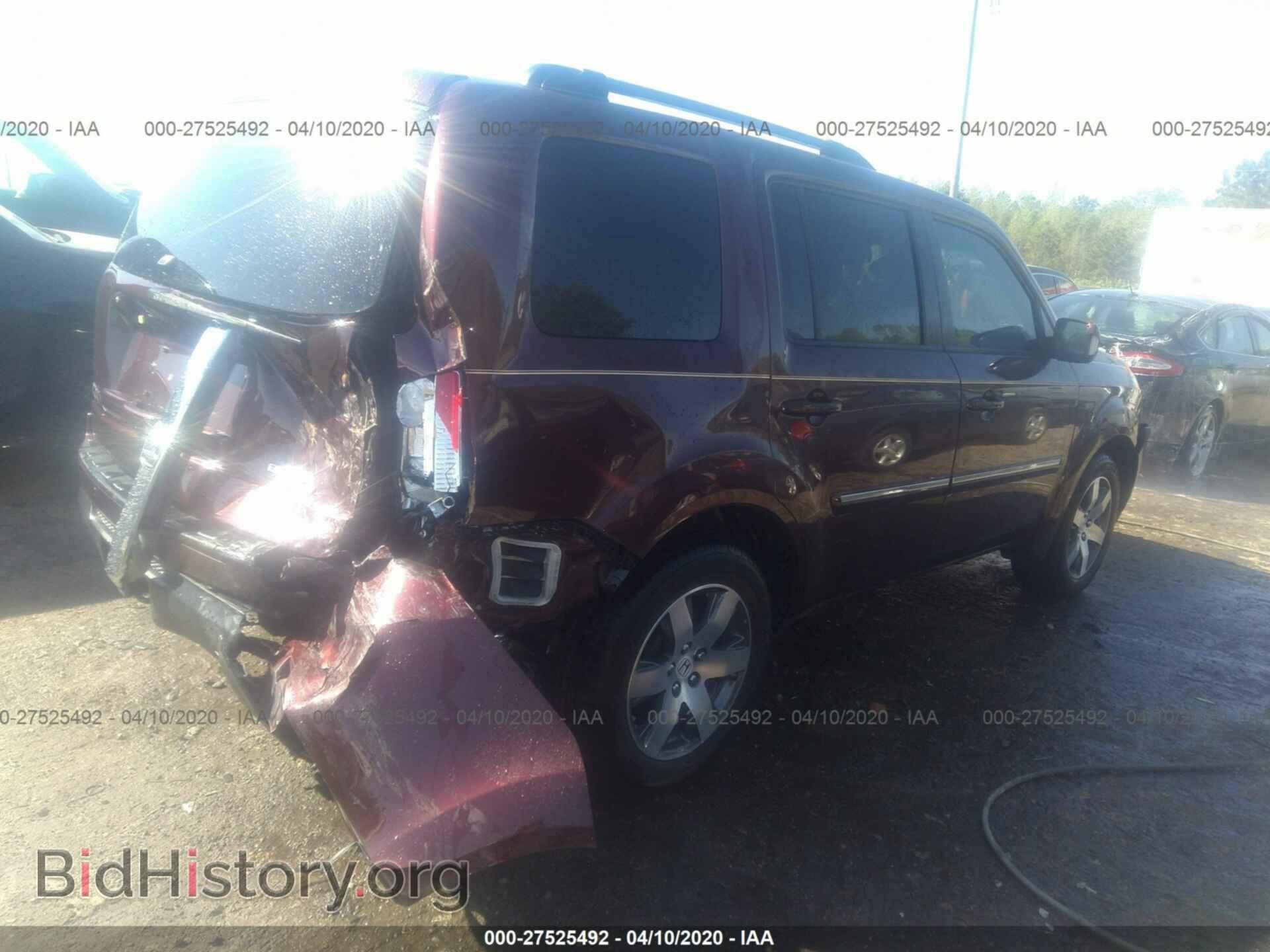 2012 HONDA PILOT - VIN: 5FNYF3H98CB037325 - Фото 4
