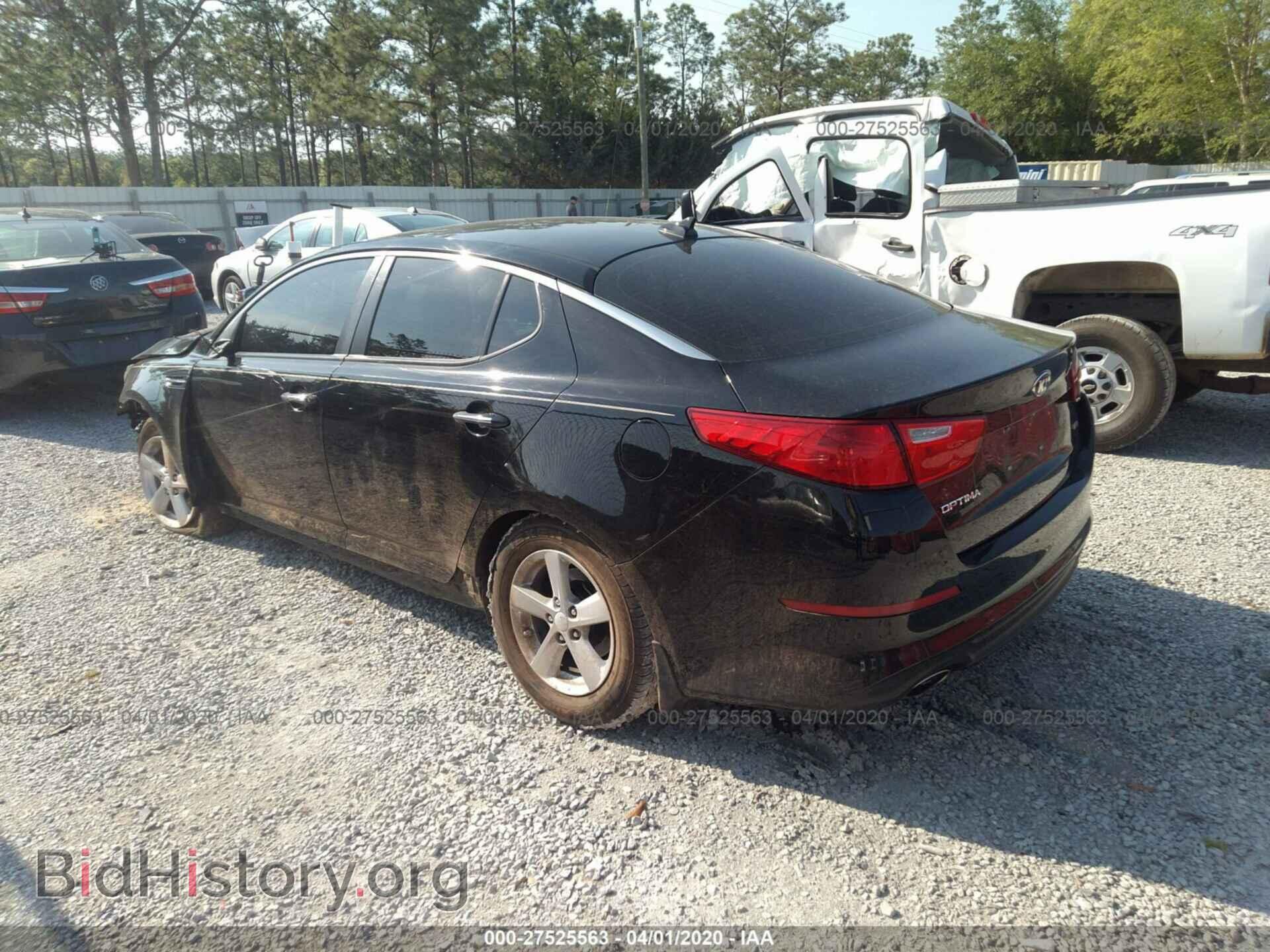 2014 KIA OPTIMA - VIN: 5XXGM4A78EG325698 - Фото 3