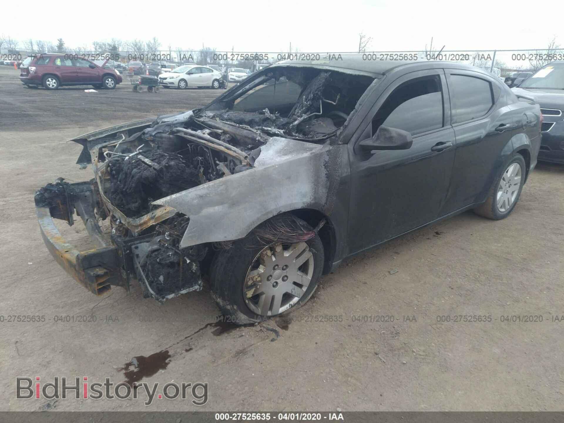 2013 DODGE AVENGER - VIN: 1C3CDZAB5DN544500 - Фото 2