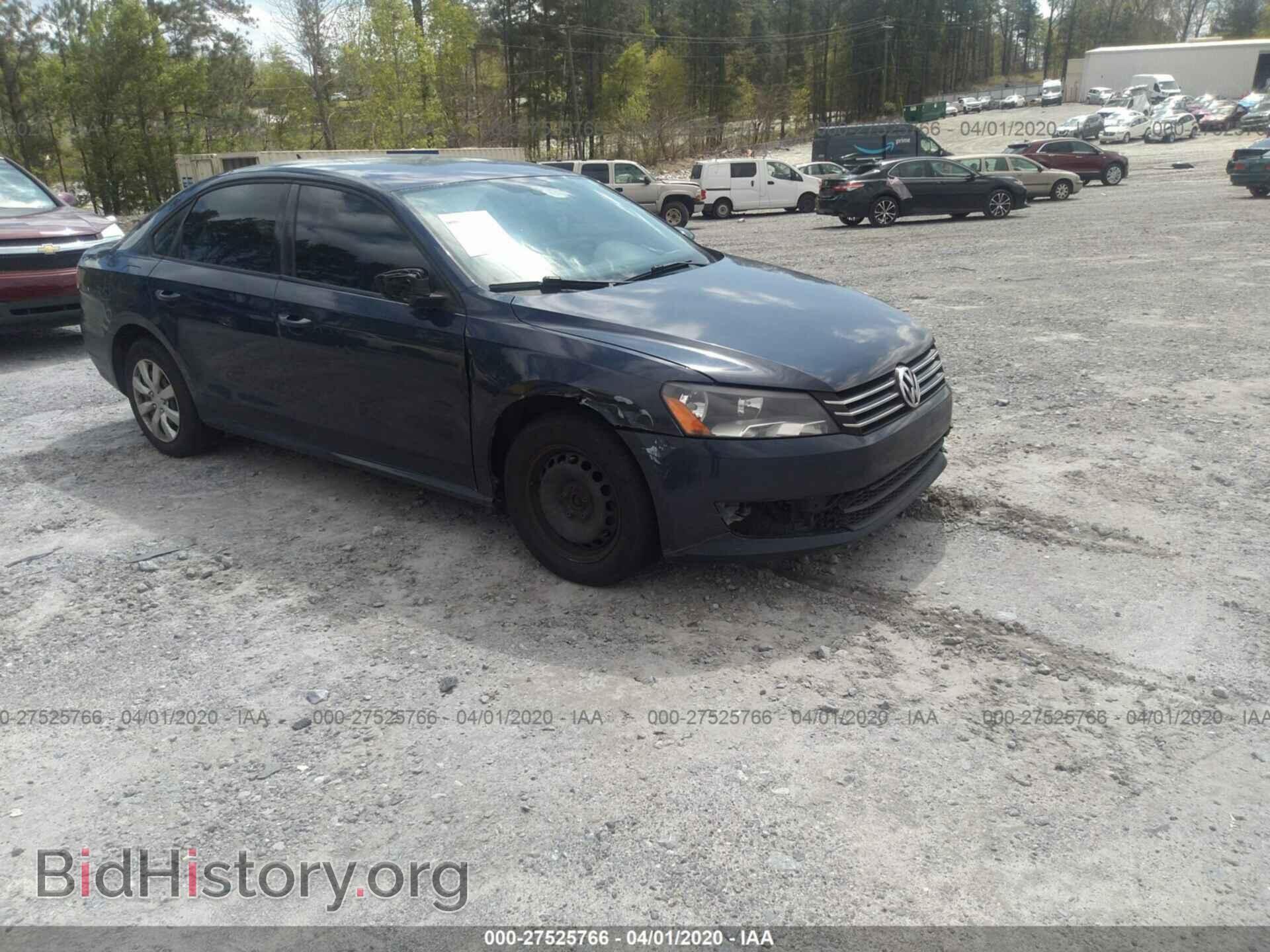 Photo 1VWAP7A30CC045201 - VOLKSWAGEN PASSAT 2012