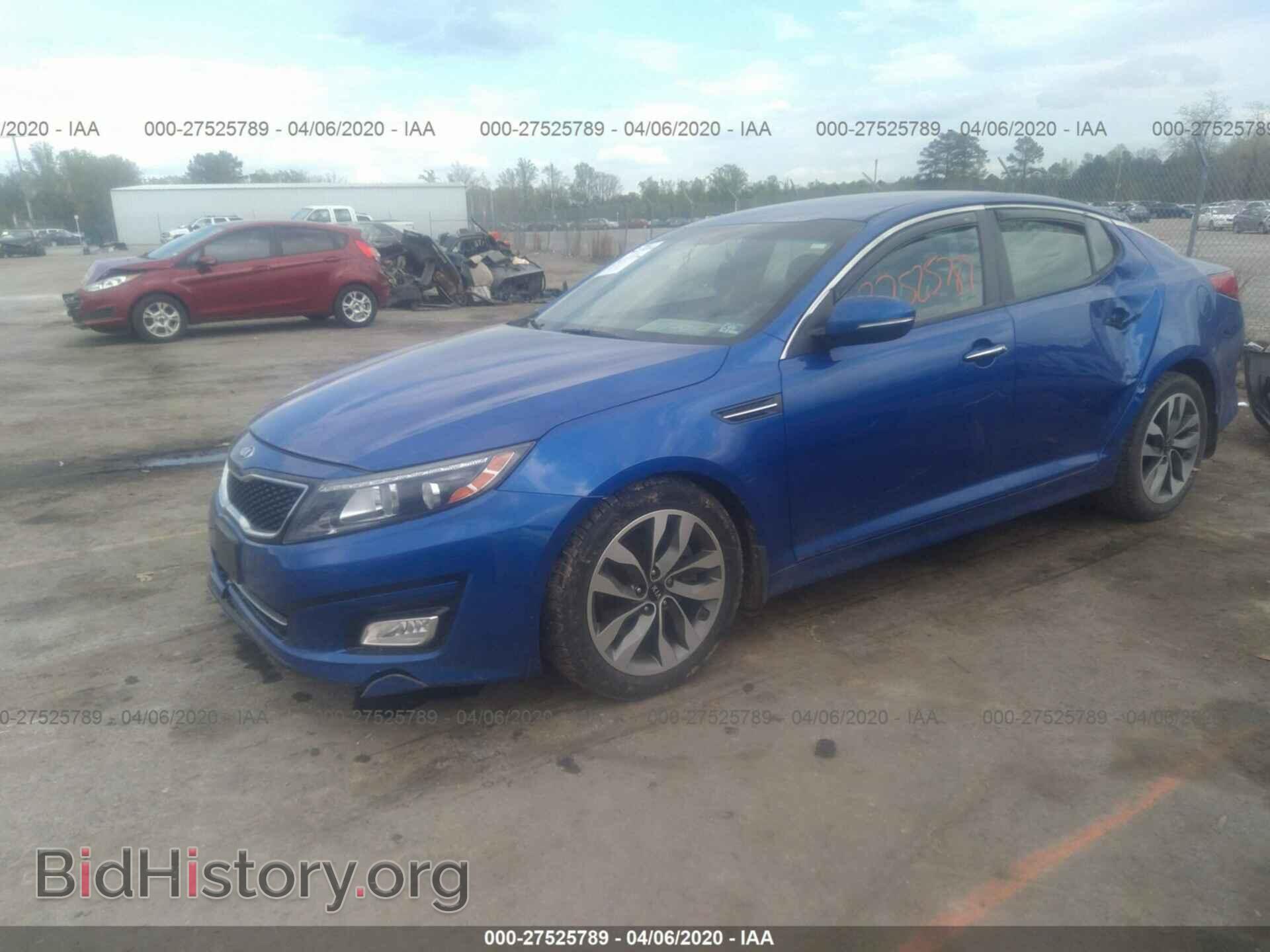 2015 KIA OPTIMA - VIN: 5XXGR4A77FG445317 - Photo 2