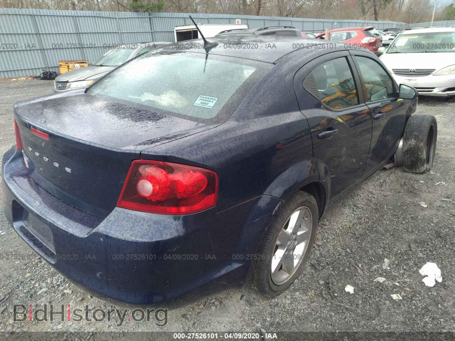 2014 DODGE AVENGER - VIN: 1C3CDZAB8EN108953 - Фото 4