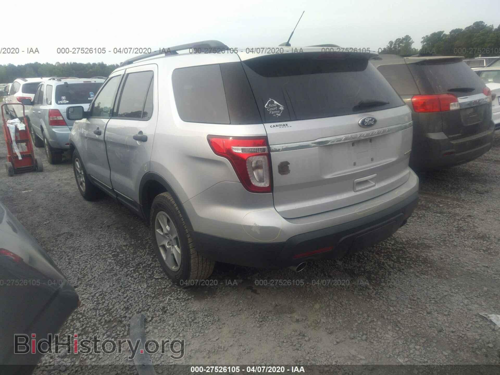 2013 FORD EXPLORER - VIN: 1FM5K7B80DGB06758 - Фото 3