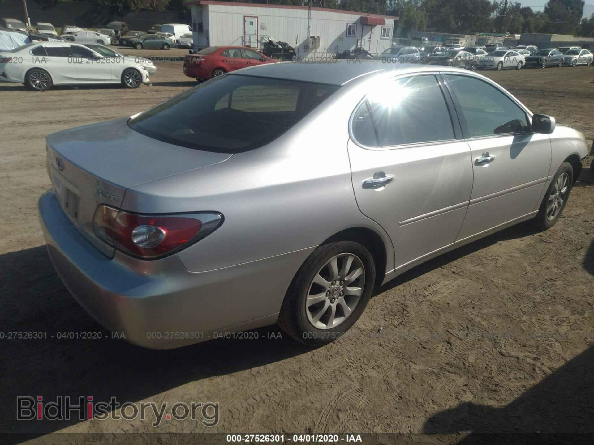 2003 LEXUS ES - VIN: JTHBF30G130108457 - Фото 4
