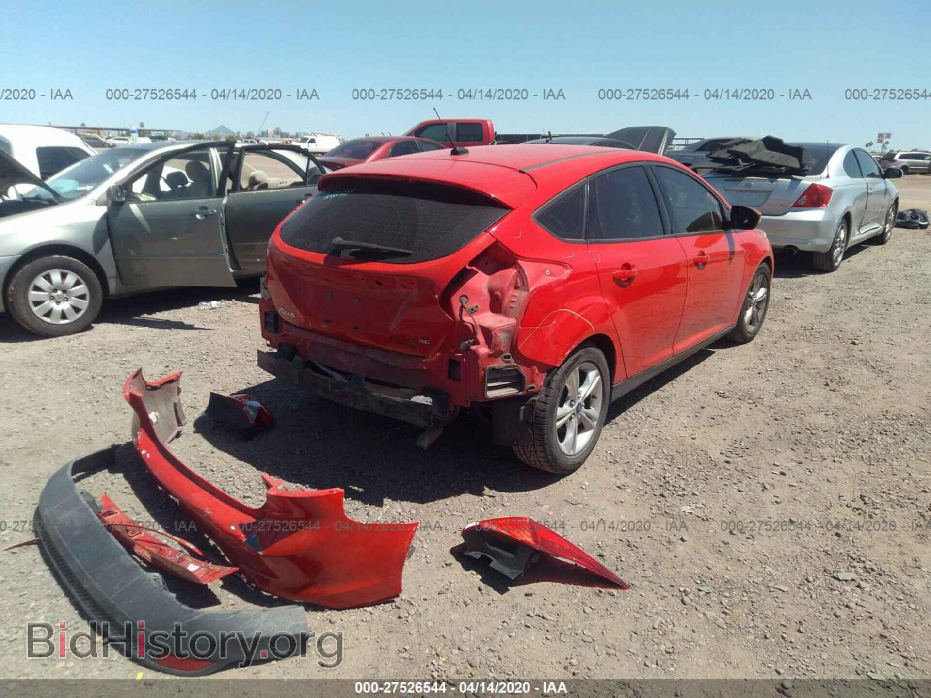 2014 FORD FOCUS - VIN: 1FADP3K25EL133118 - Фото 4