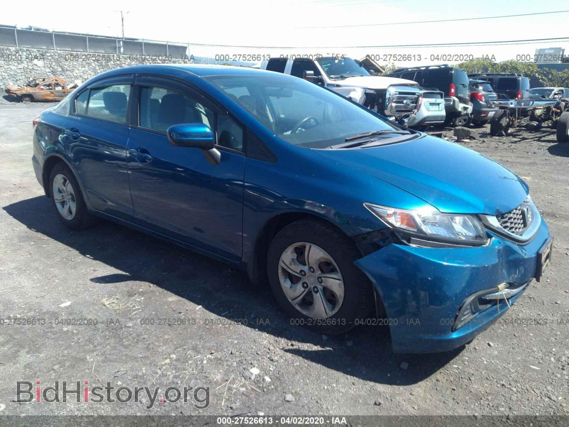 Фотография 19XFB2F56EE062505 - HONDA CIVIC 2014