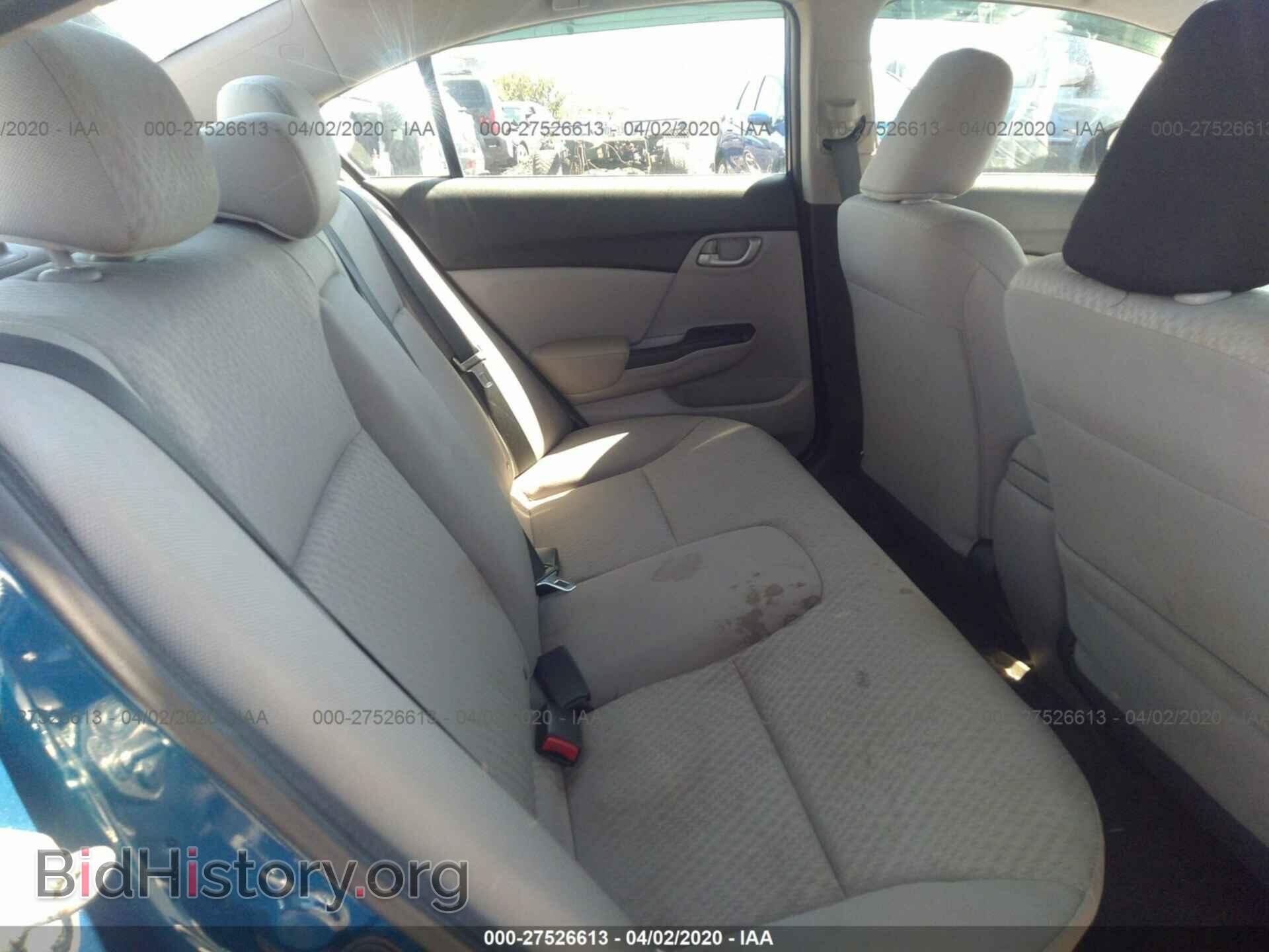 2014 HONDA CIVIC - VIN: 19XFB2F56EE062505 - Фото 8
