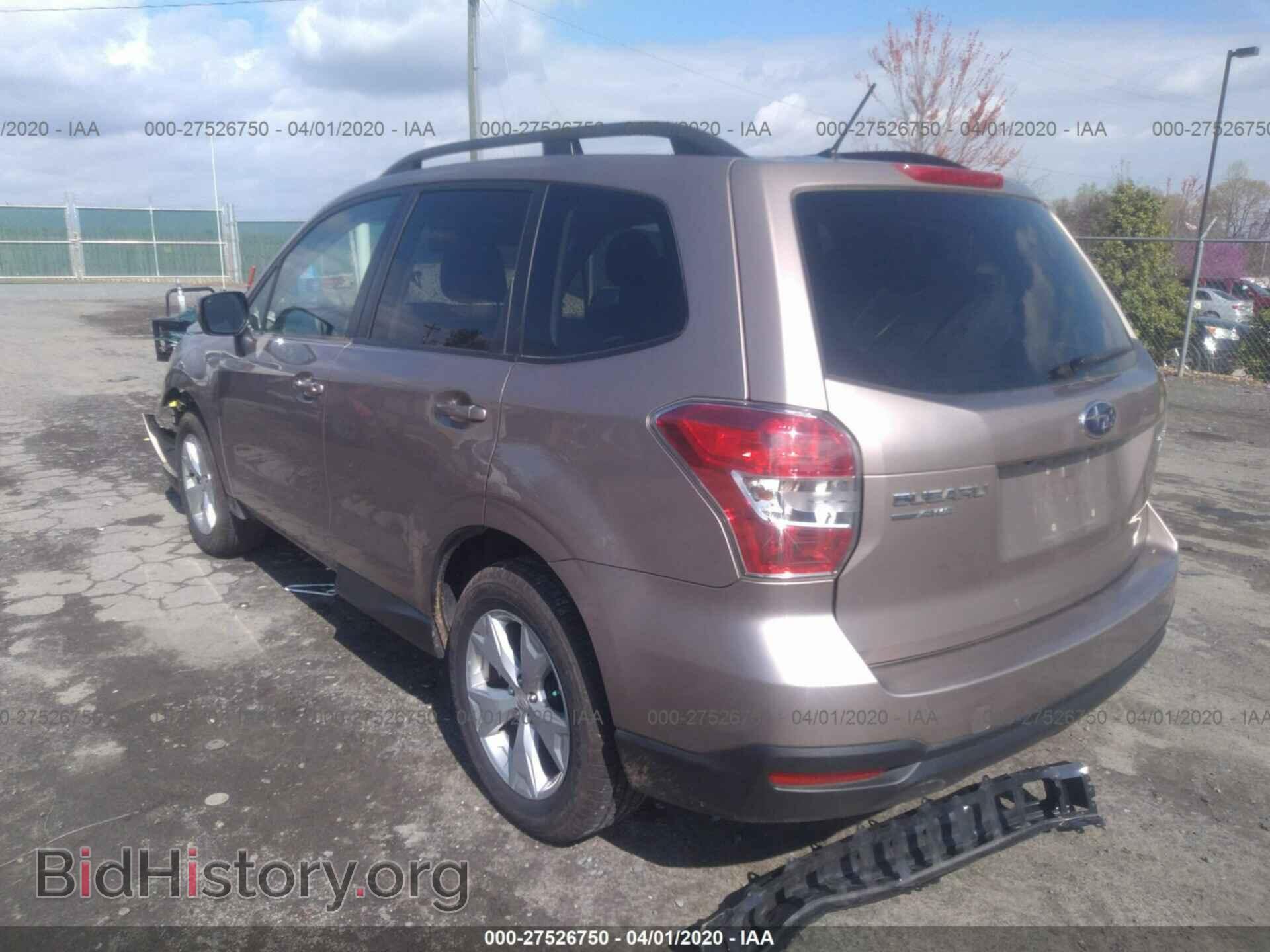 2015 SUBARU FORESTER - VIN: JF2SJADC5FH806671 - Фото 3