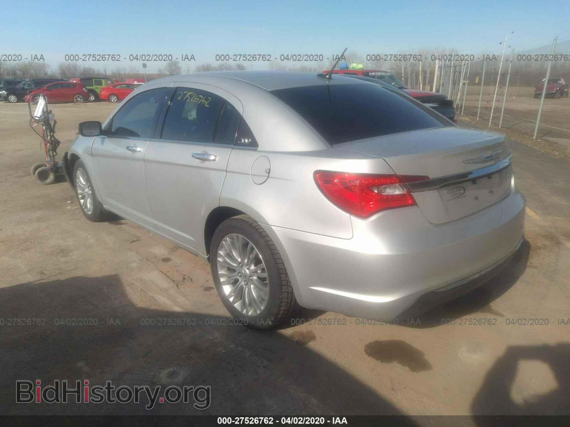 2012 CHRYSLER 200 - VIN: 1C3CCBCB3CN263172 - Photo 3