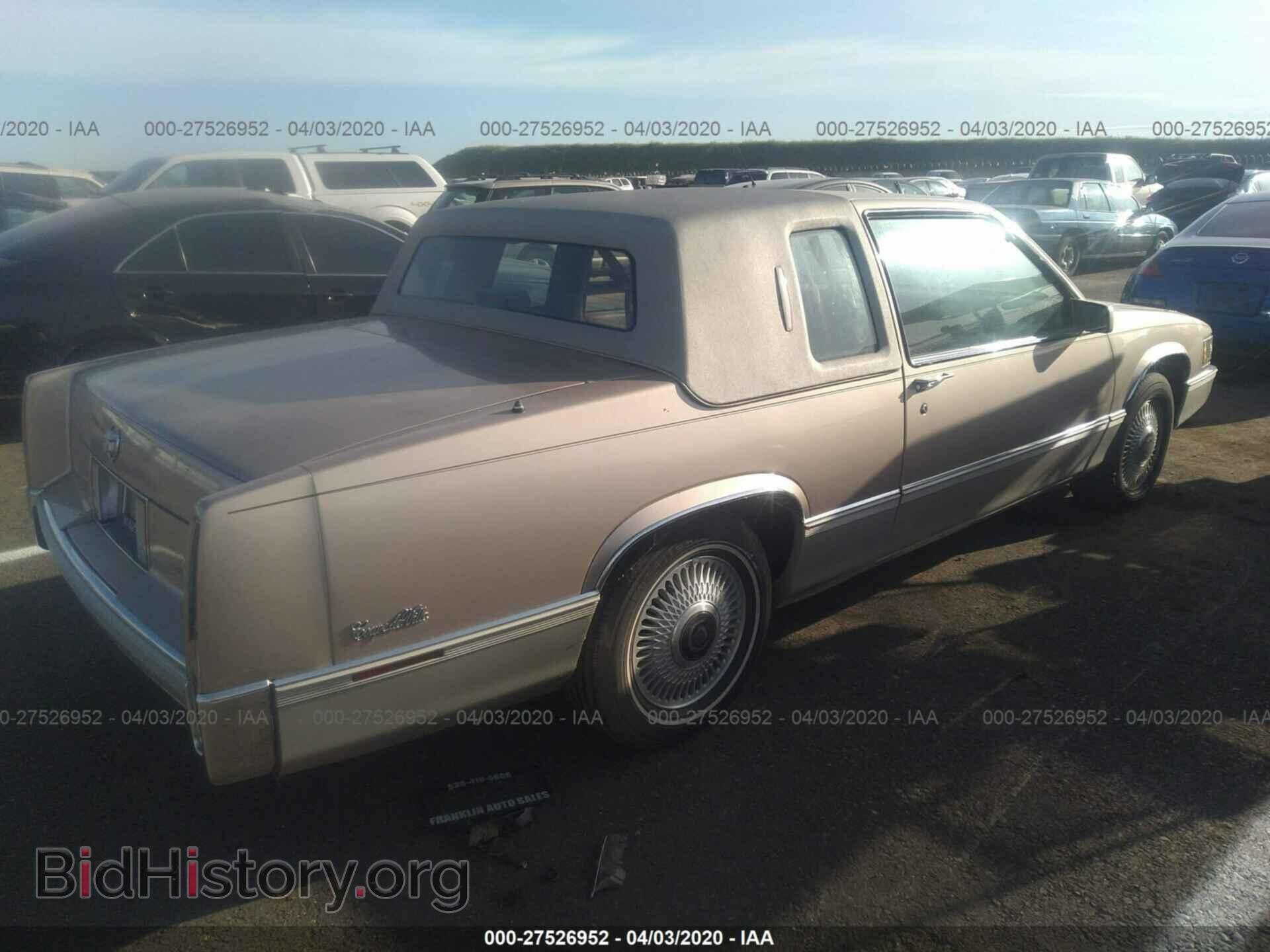 1990 CADILLAC DEVILLE - VIN: 1G6CD1331L4258850 - Photo 4