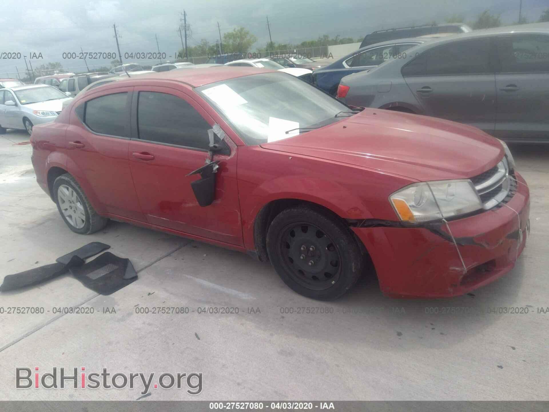 Photo 1B3BD4FB3BN534162 - DODGE AVENGER 2011