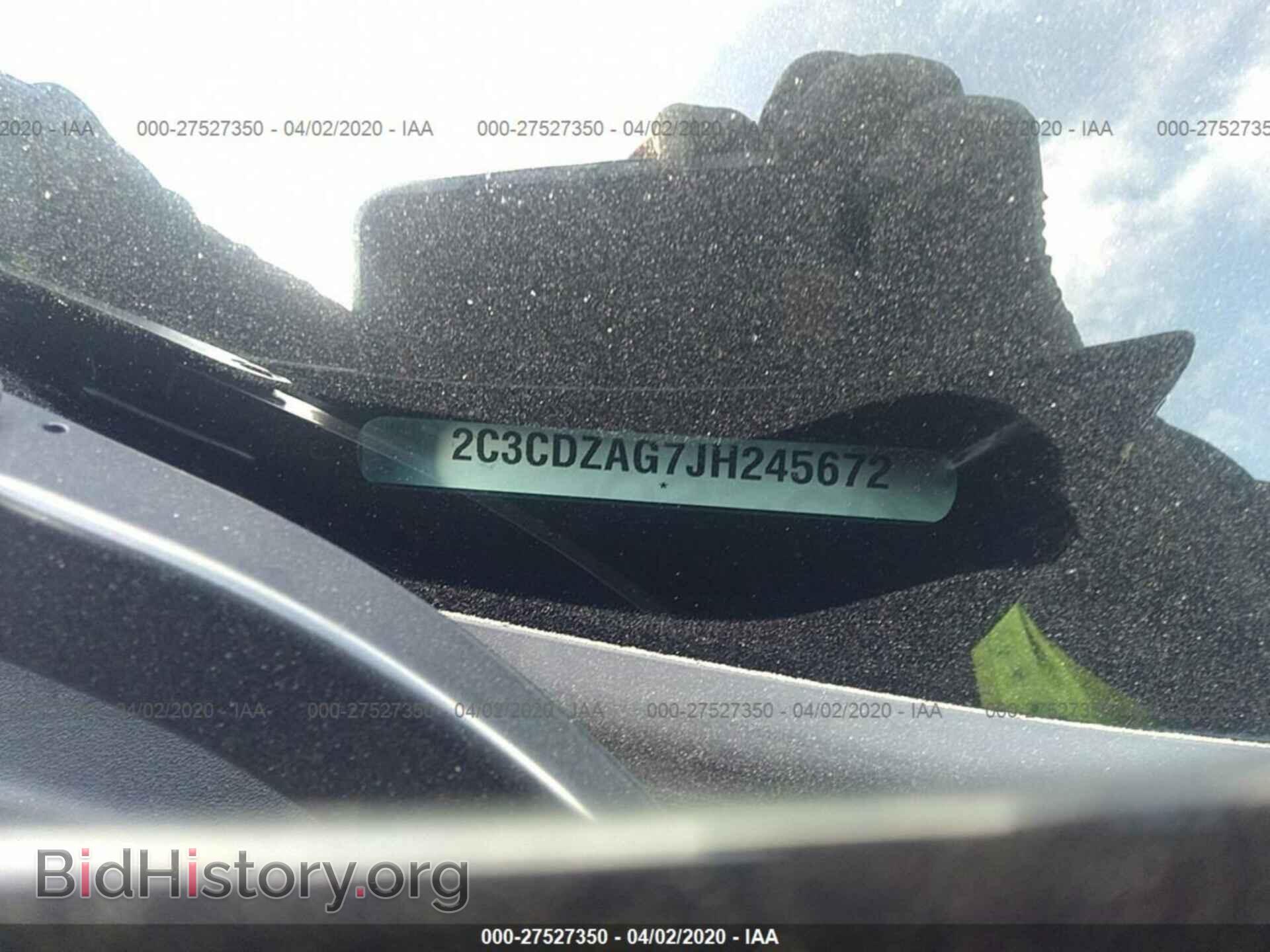2018 DODGE CHALLENGER - VIN: 2C3CDZAG7JH245672 - Photo 9