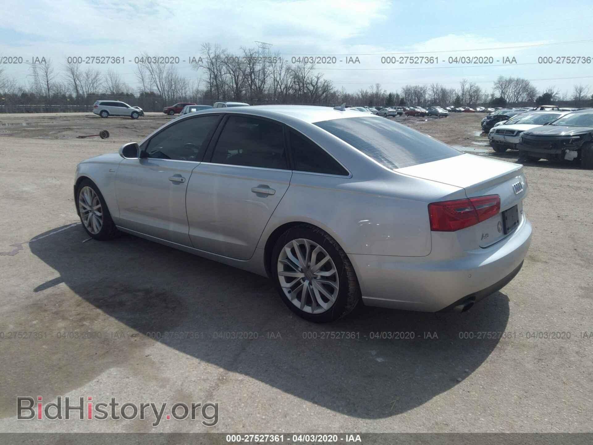2012 AUDI A6 - VIN: WAUGGBFC0CN098619 - Фото 3