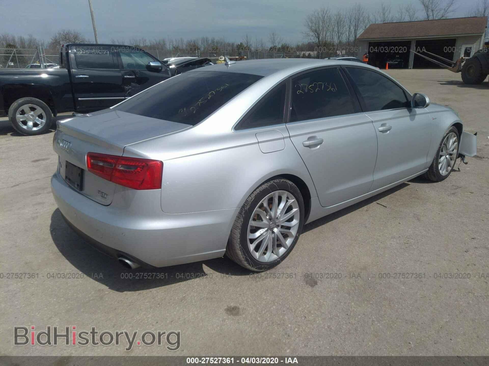 2012 AUDI A6 - VIN: WAUGGBFC0CN098619 - Фото 4