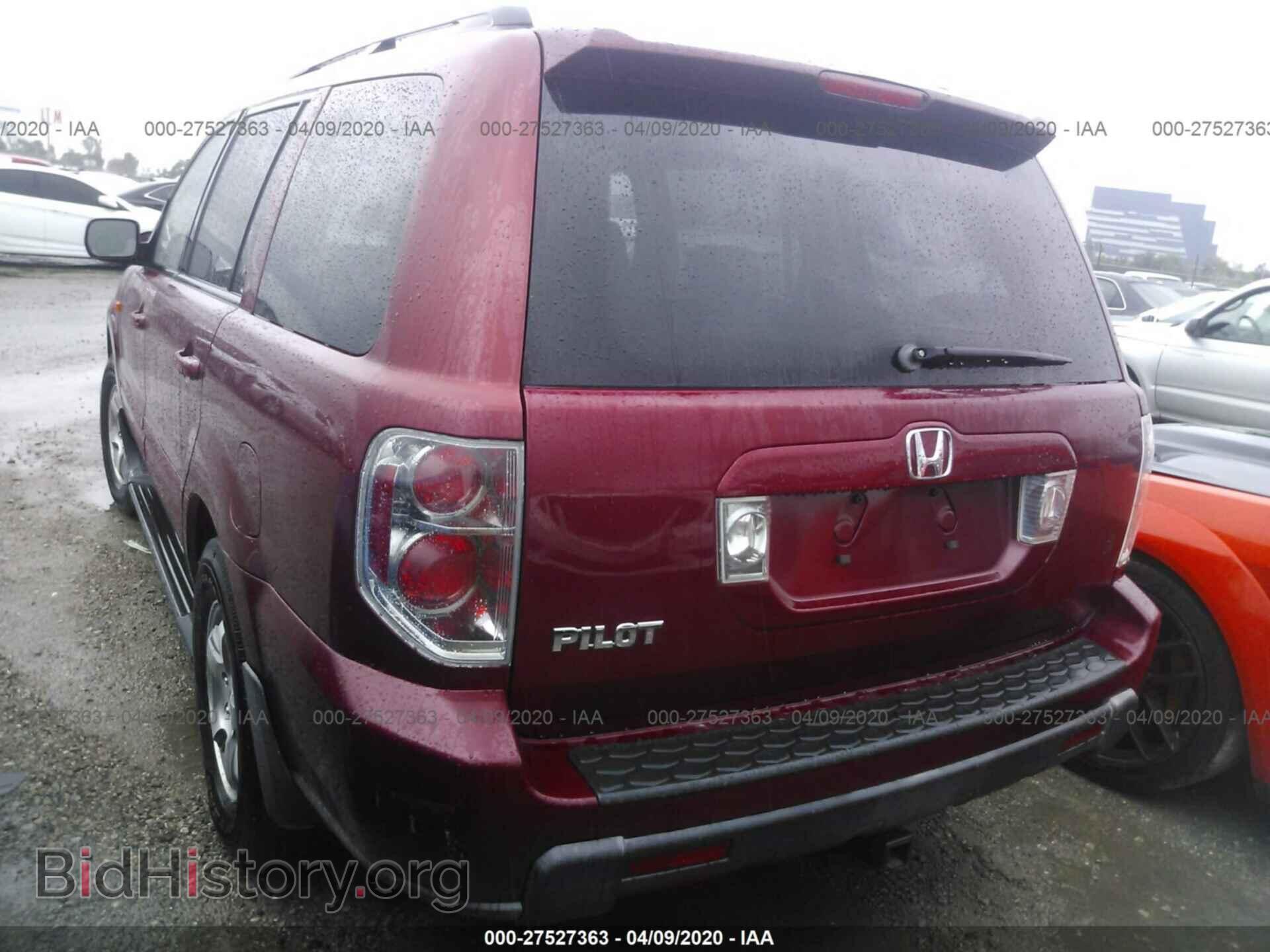 2006 HONDA PILOT - VIN: 5FNYF28596B030766 - Photo 3