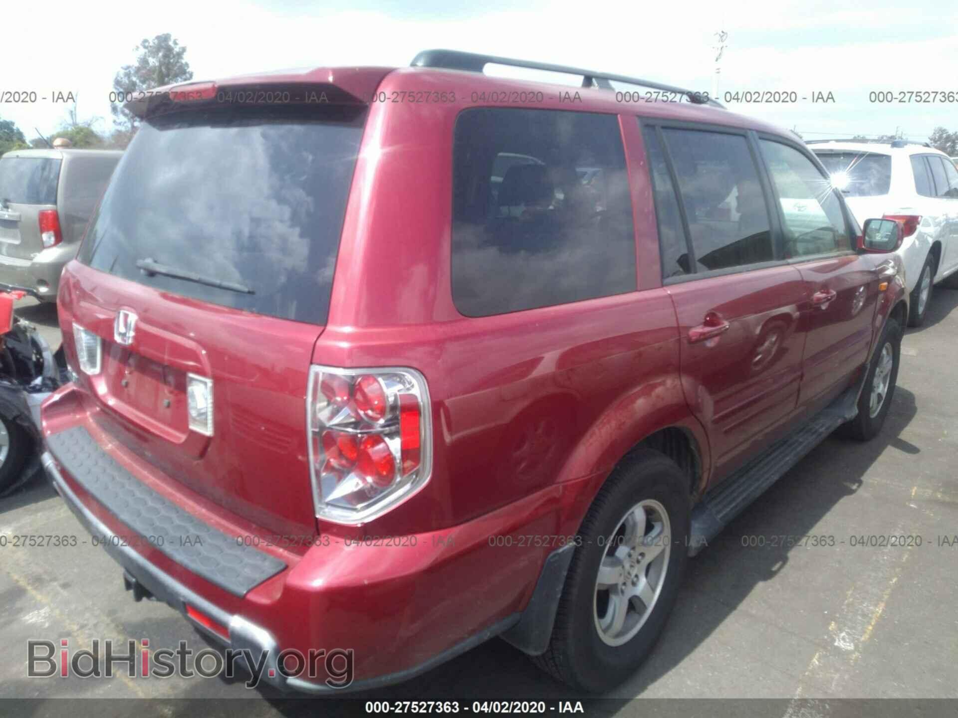 2006 HONDA PILOT - VIN: 5FNYF28596B030766 - Photo 4