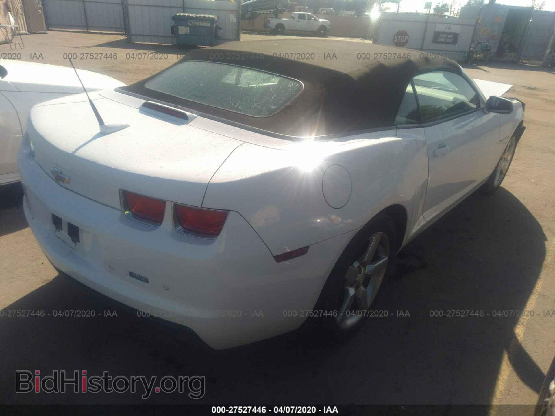 2011 CHEVROLET CAMARO - VIN: 2G1FB3DD7B9214598 - Фото 4