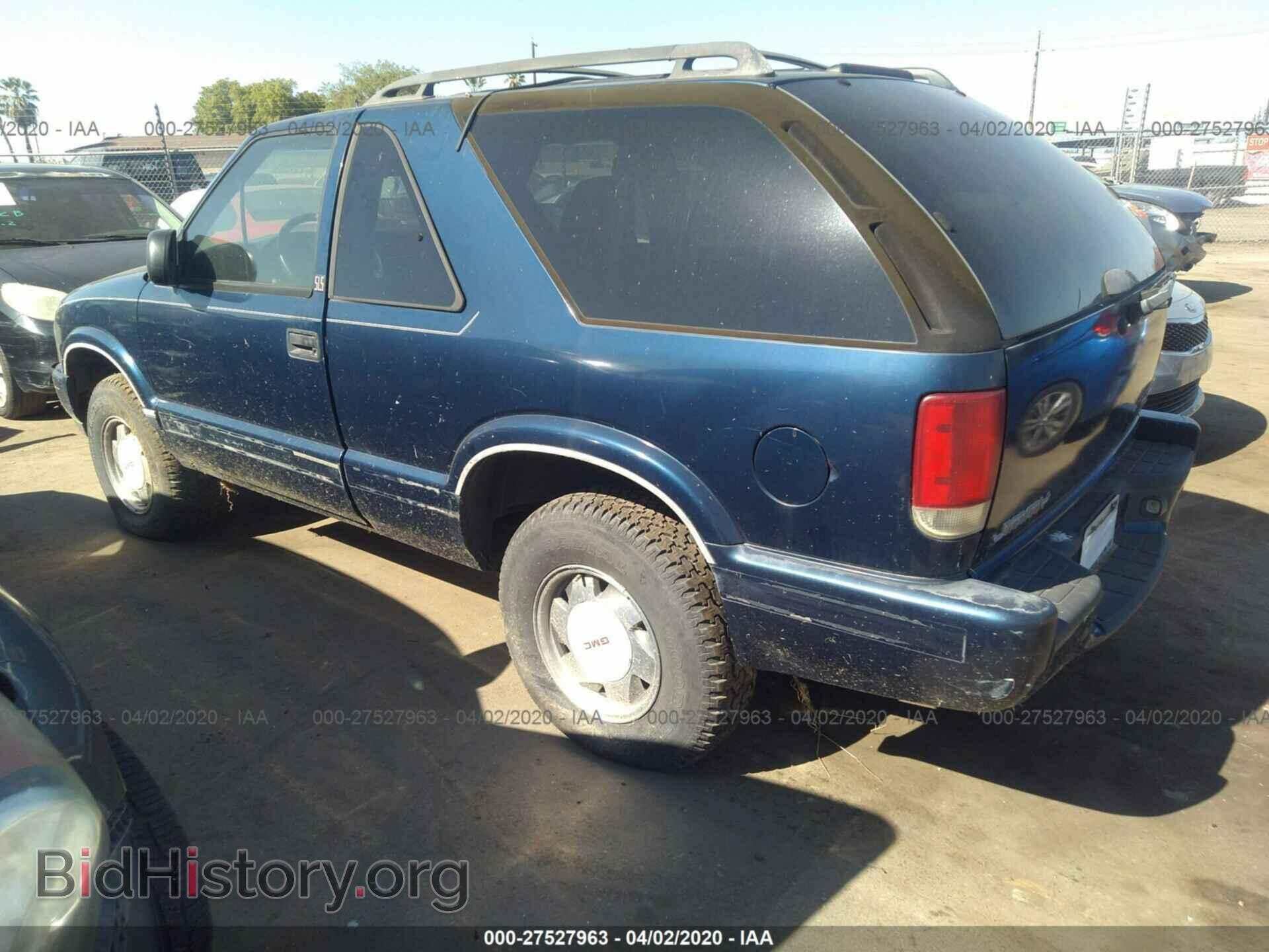 2000 GMC JIMMY - VIN: 1GKCS18W0YK243902 - Фото 3