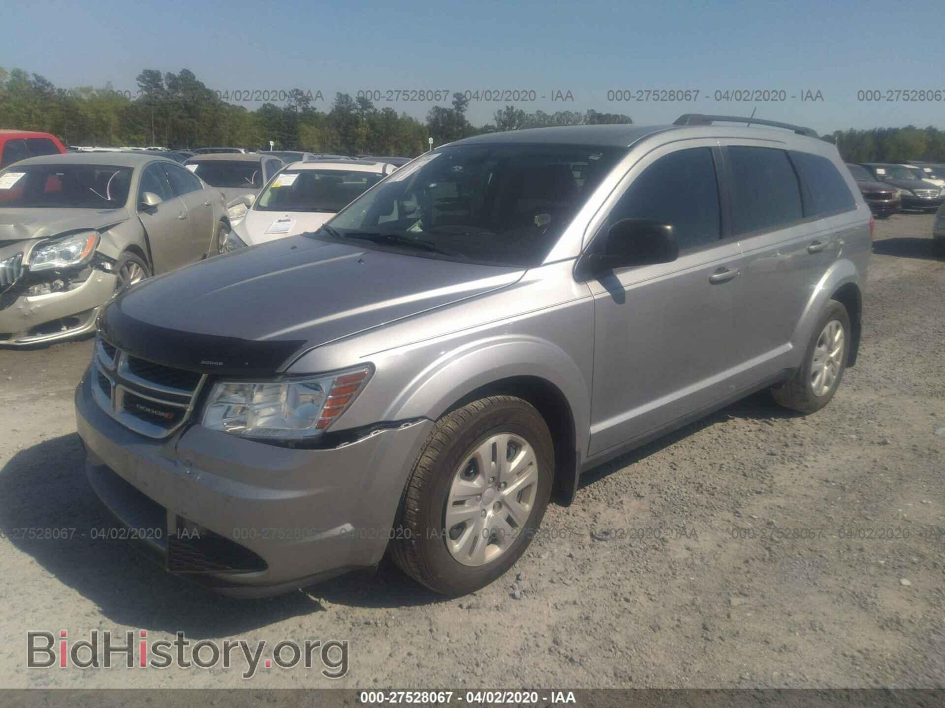 2018 DODGE JOURNEY - VIN: 3C4PDCAB6JT382818 - Фото 2