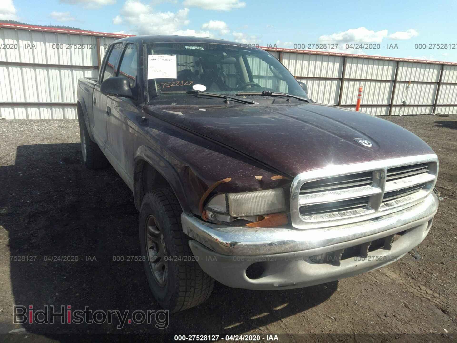 Photo 1D7HG48N44S586174 - DODGE DAKOTA 2004