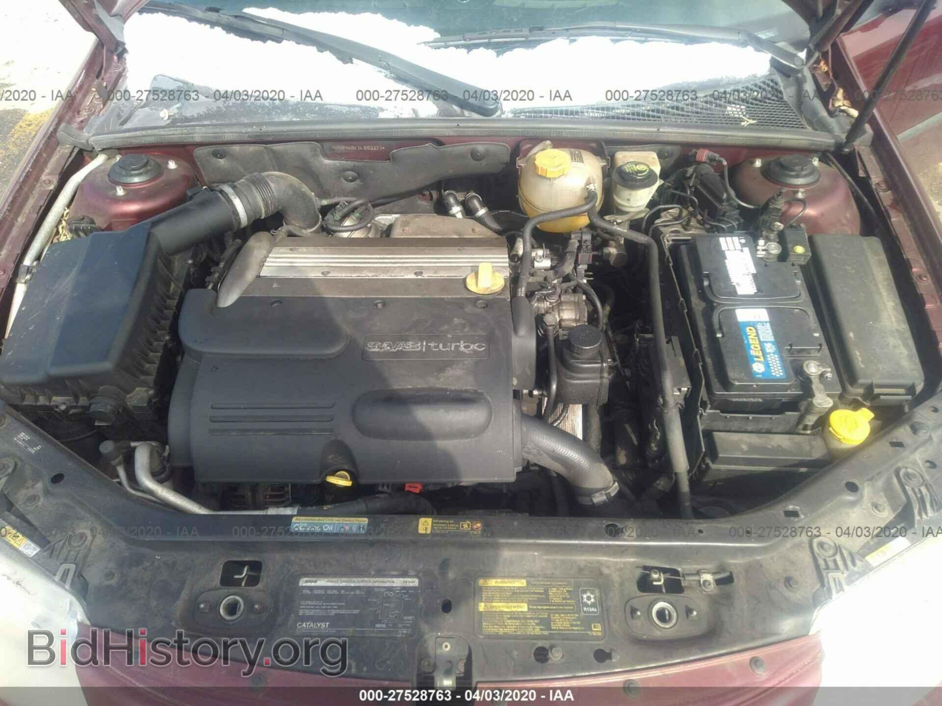 2004 SAAB 9-3 - VIN: YS3FH49Y141002271 - Фото 10