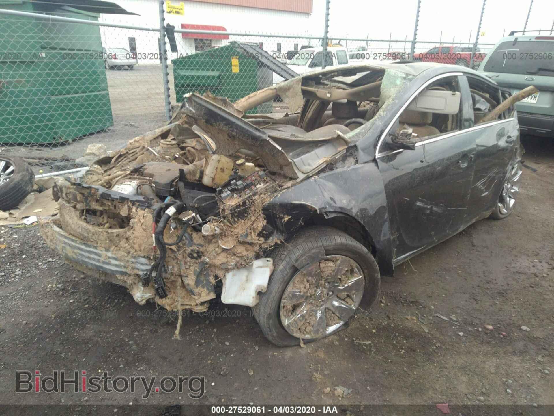 2014 BUICK REGAL - VIN: 2G4GK5EX6E9201132 - Фото 2