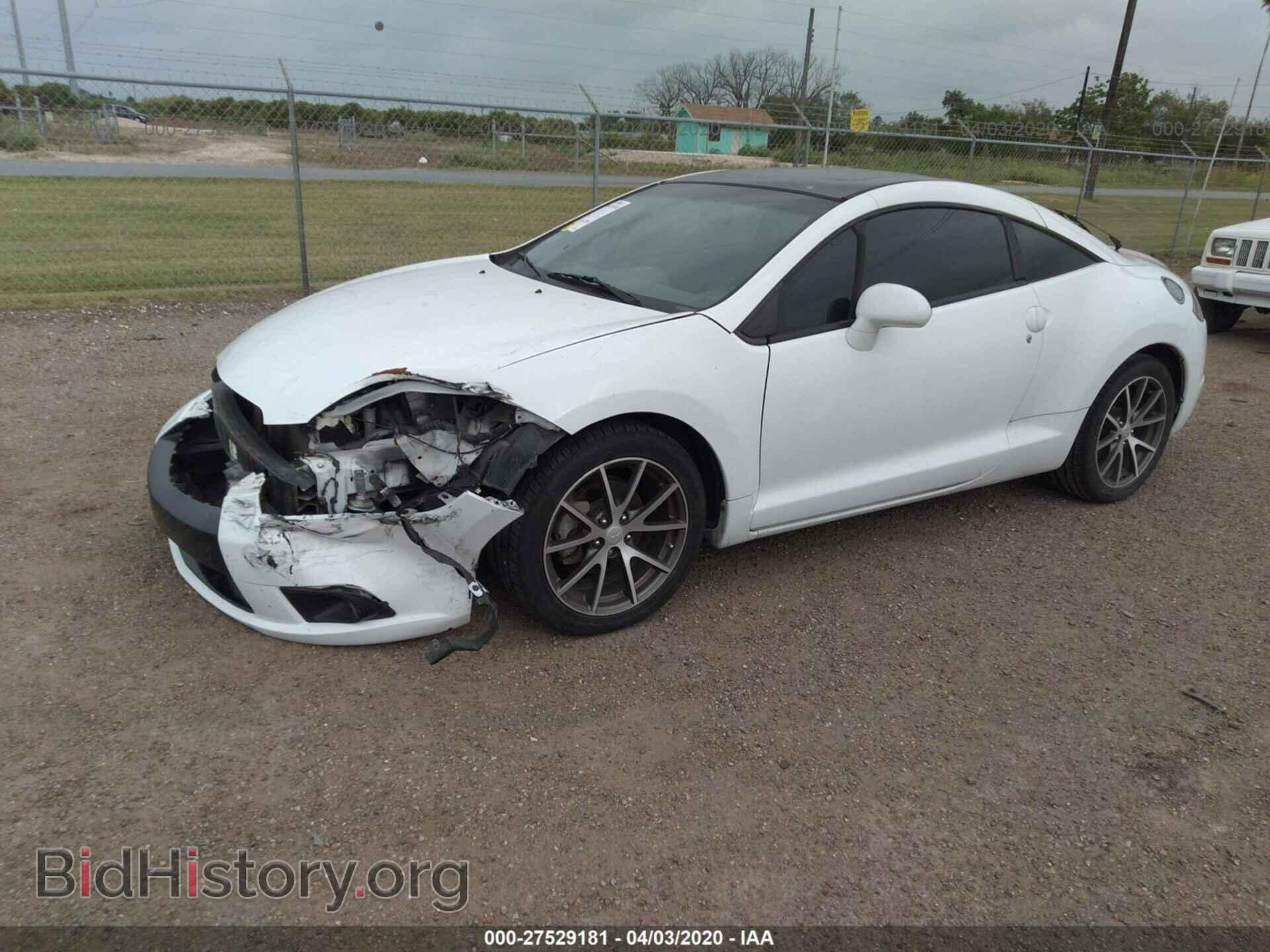 2011 MITSUBISHI ECLIPSE - VIN: 4A31K5DF9BE001841 - Фото 2