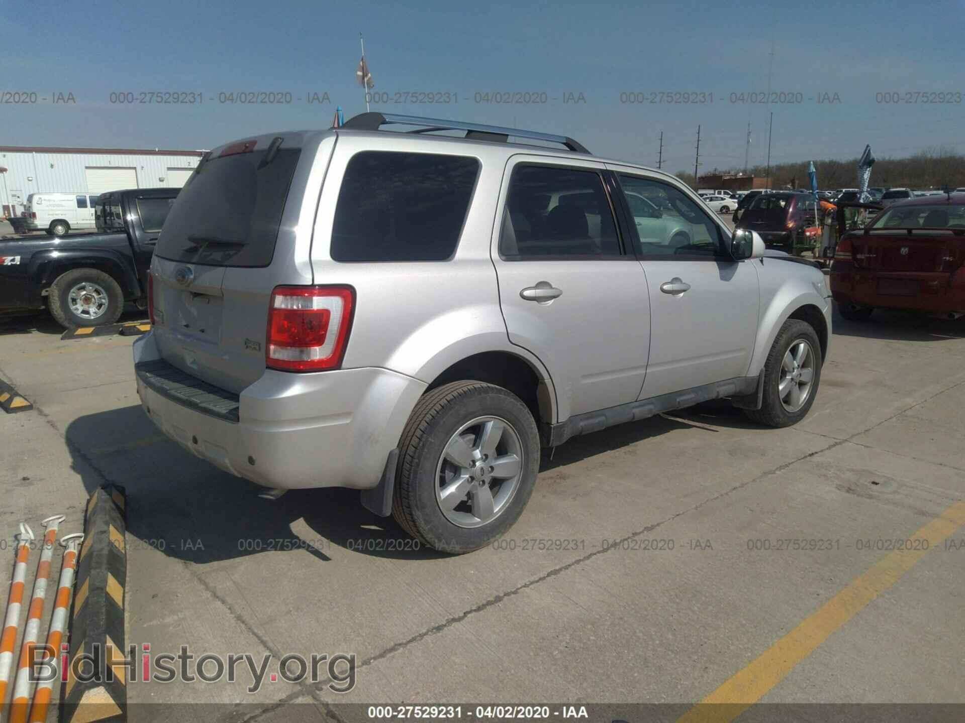 2011 FORD ESCAPE - VIN: 1FMCU0EG1BKC51362 - Фото 4