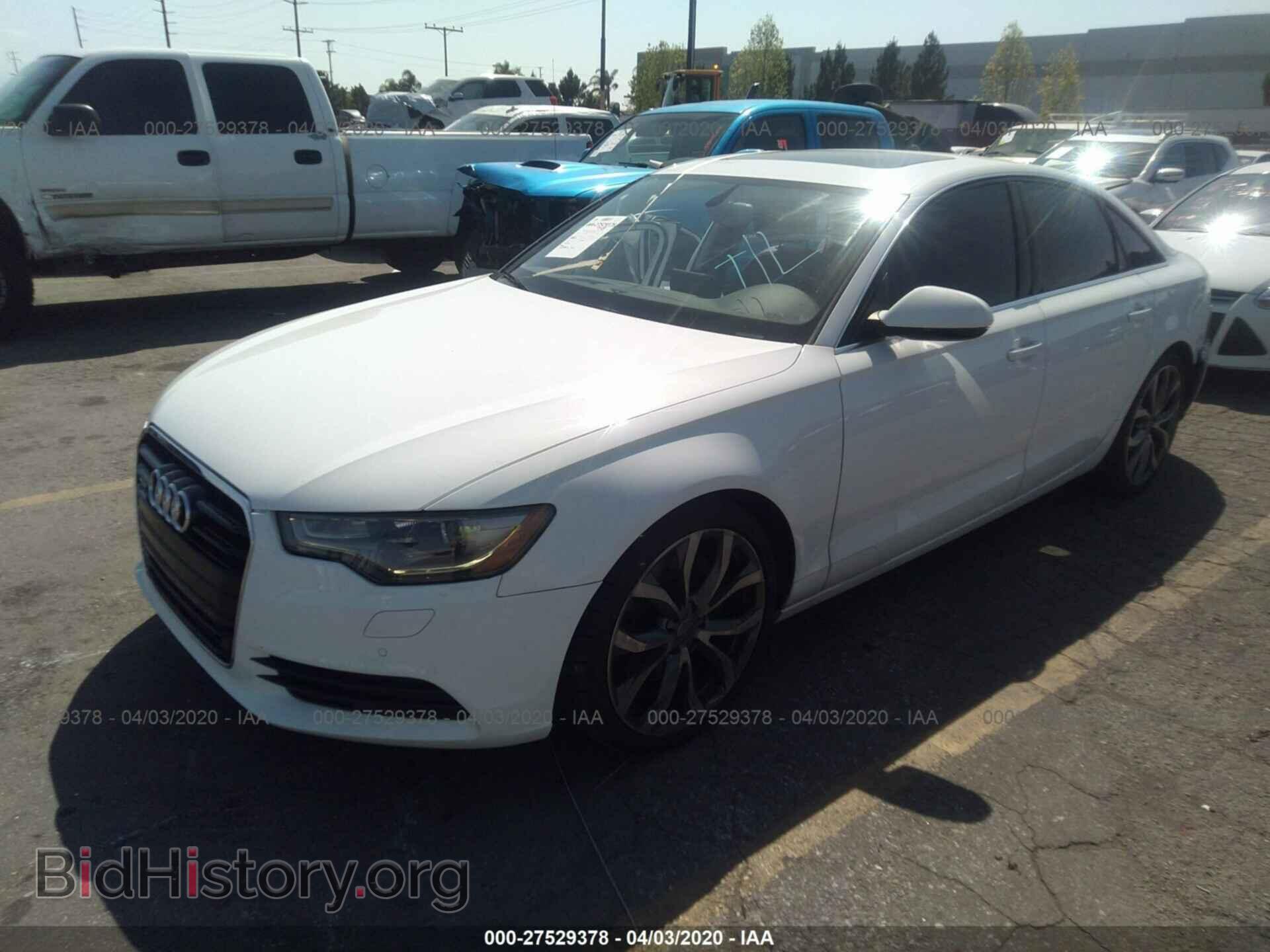 2014 AUDI A6 - VIN: WAUGFAFC6EN052597 - Photo 2